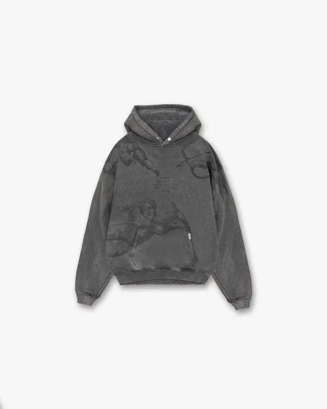 Cherub All Over Hoodie - Vintage Grey sold by Represent