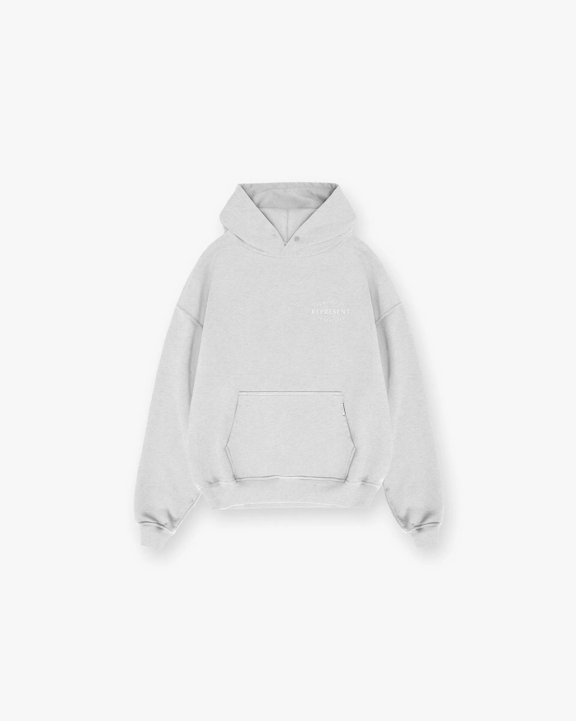 Represent Owners Club Stamp Hoodie - Ash Grey sold by Represent