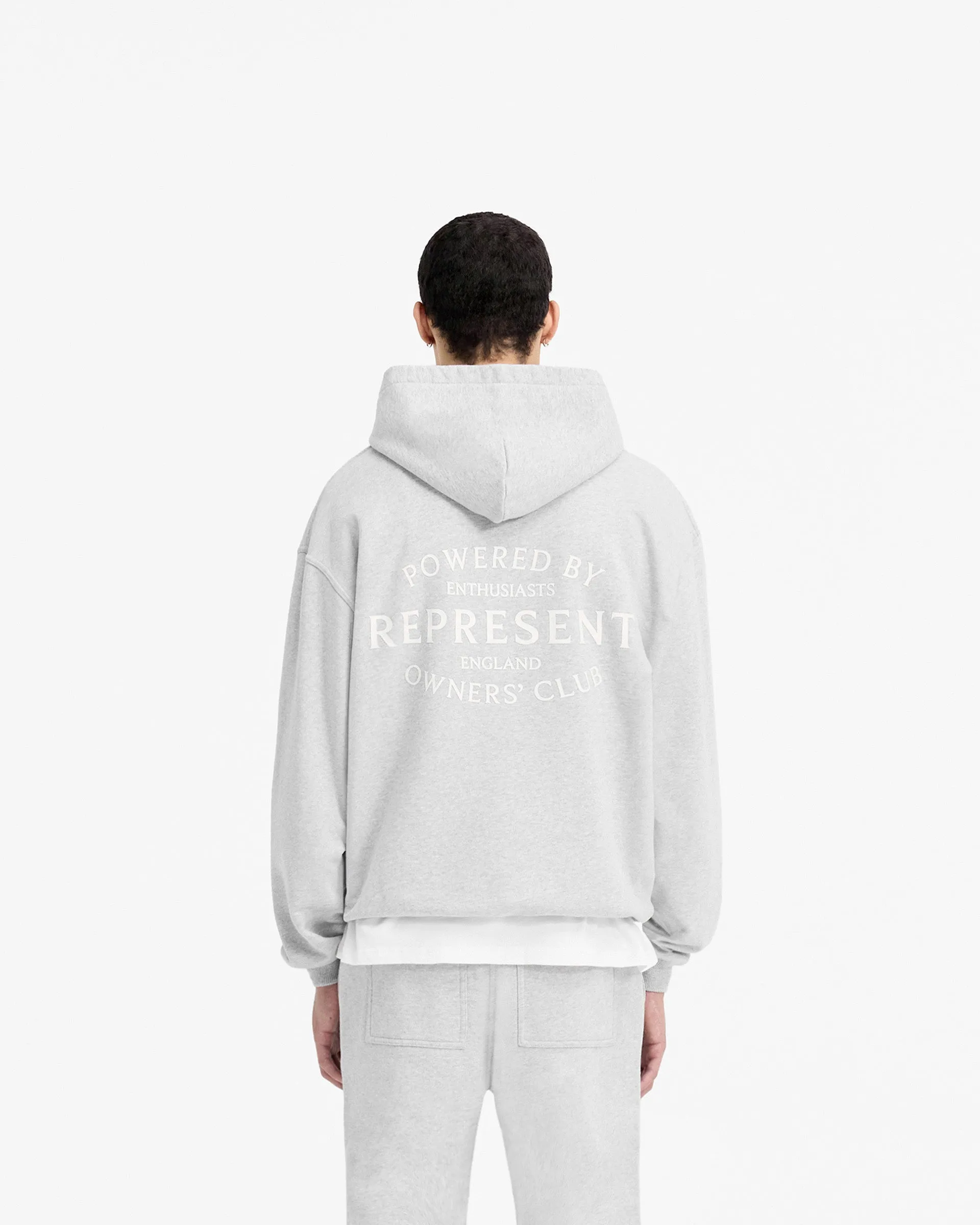 Represent Owners Club Stamp Hoodie - Ash Grey sold by Represent product image thumbnail 5