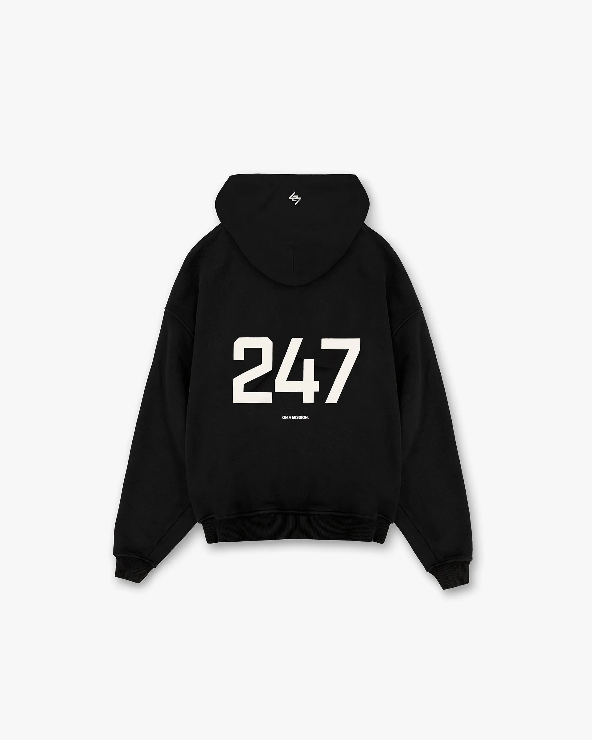 247 Oversized Hoodie - Jet Black sold by Represent product image thumbnail 2