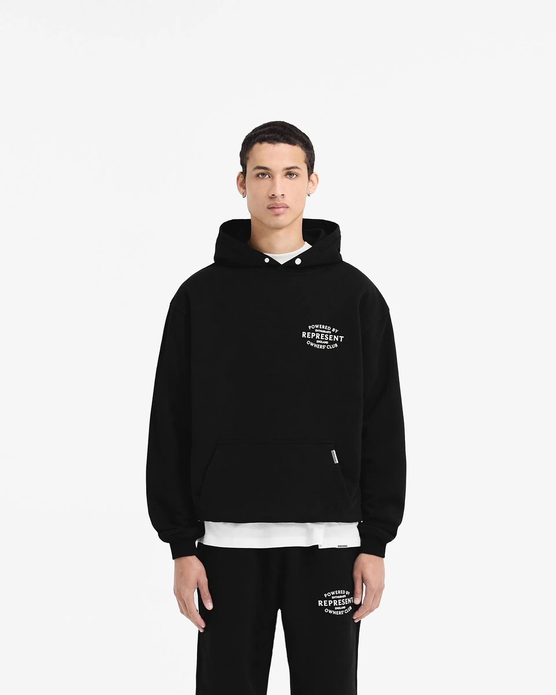 Represent Owners Club Stamp Hoodie - Jet Black sold by Represent product image thumbnail 3