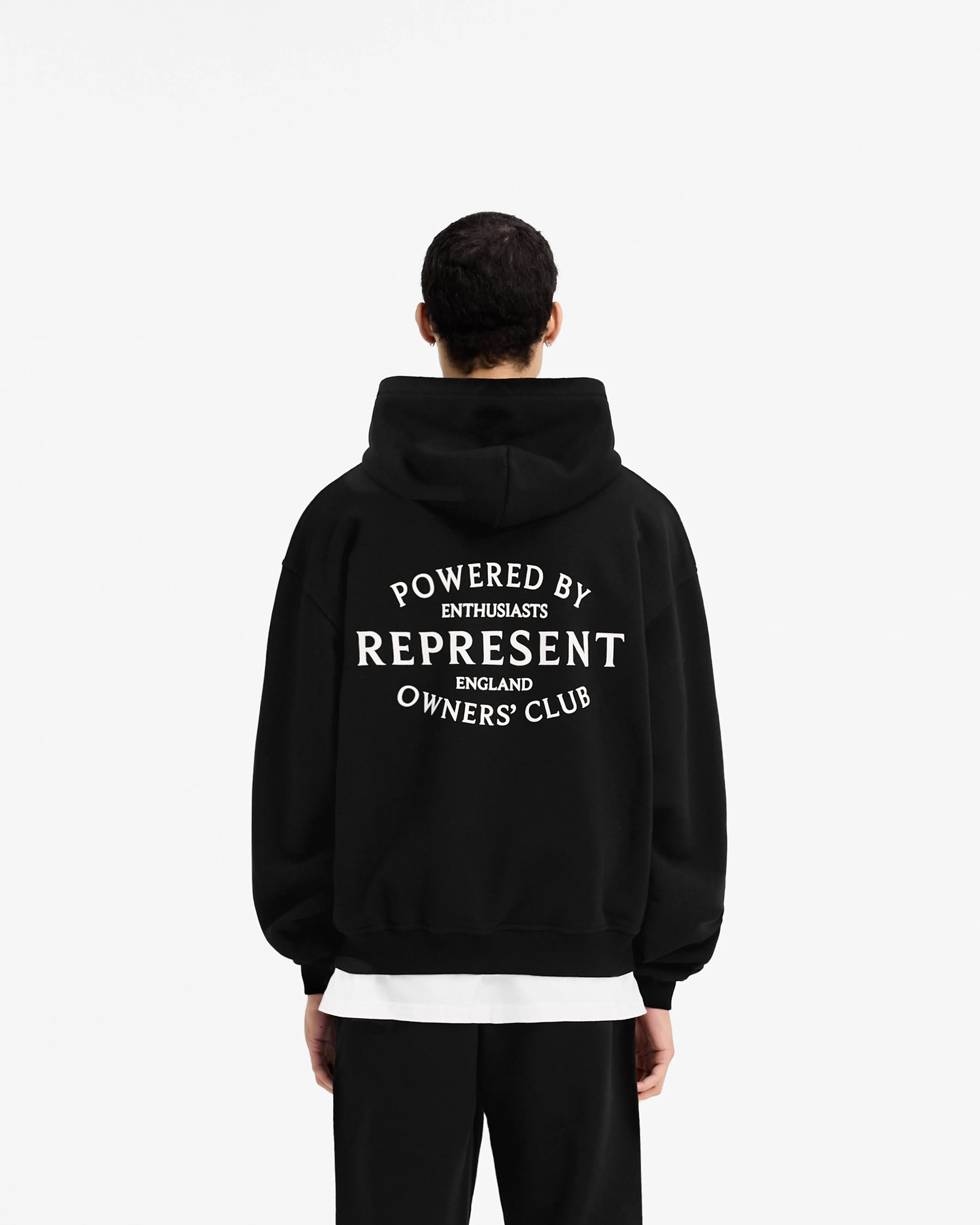 Represent Owners Club Stamp Hoodie - Jet Black sold by Represent product image thumbnail 5