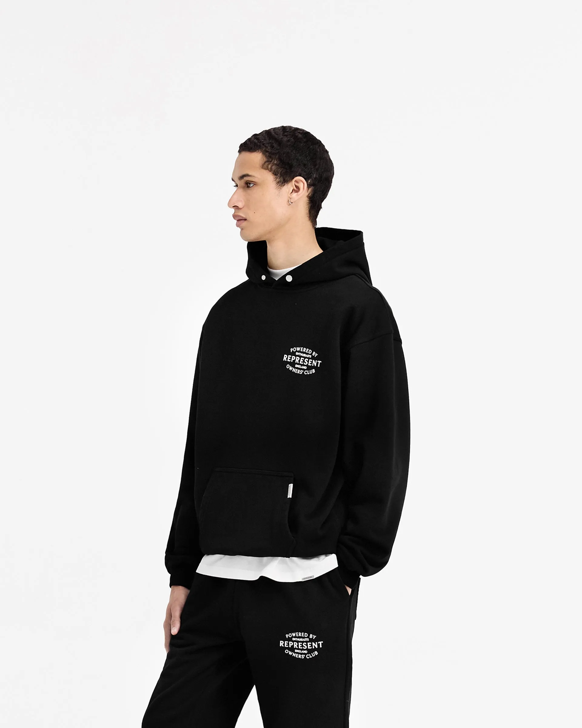 Represent Owners Club Stamp Hoodie - Jet Black sold by Represent product image thumbnail 4