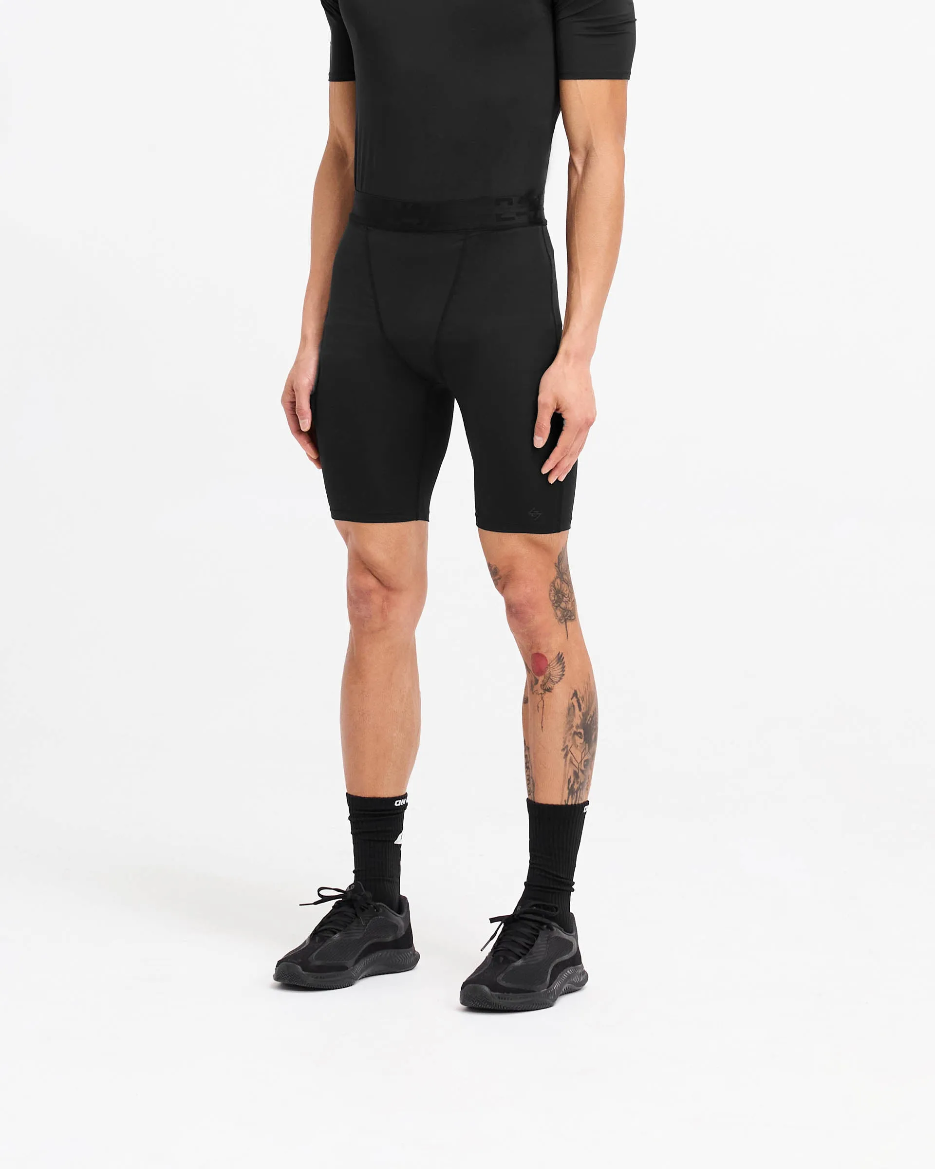 247 Compound Legging Short - Black sold by Represent product image thumbnail 4