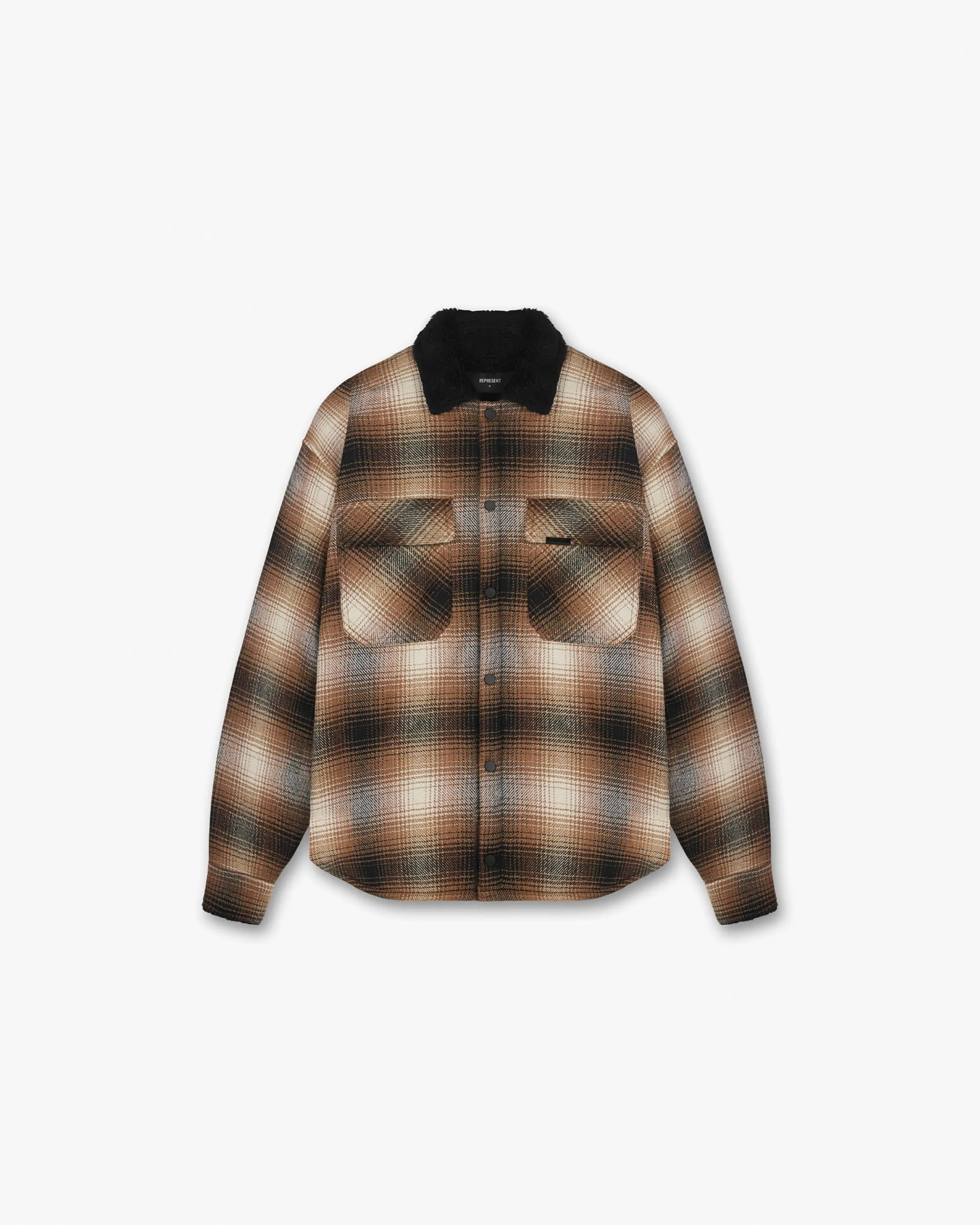 Sherpa Shirt - Brown sold by Represent