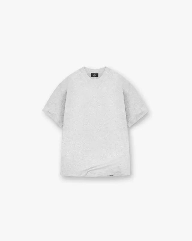 Initial T-Shirt - Ice Grey Marl sold by Represent