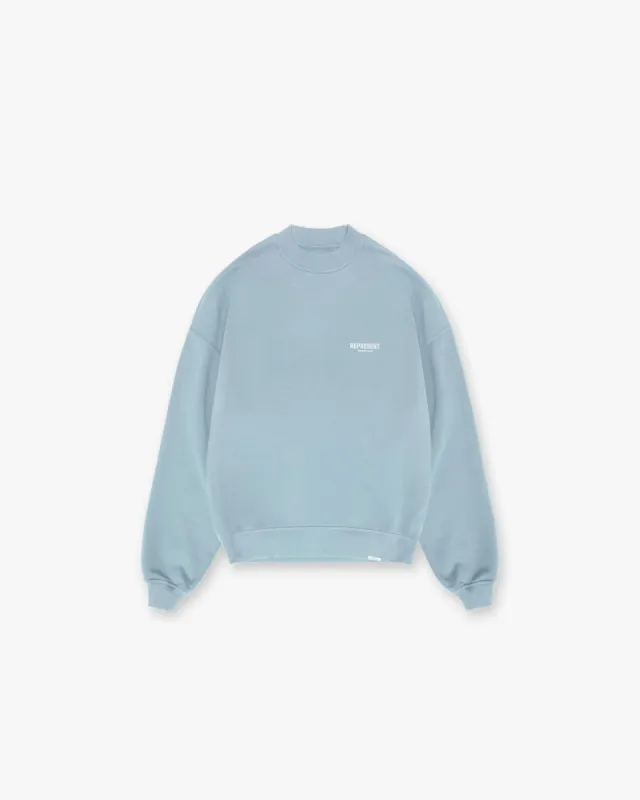 Represent Owners Club Sweater - Powder Blue sold by Represent