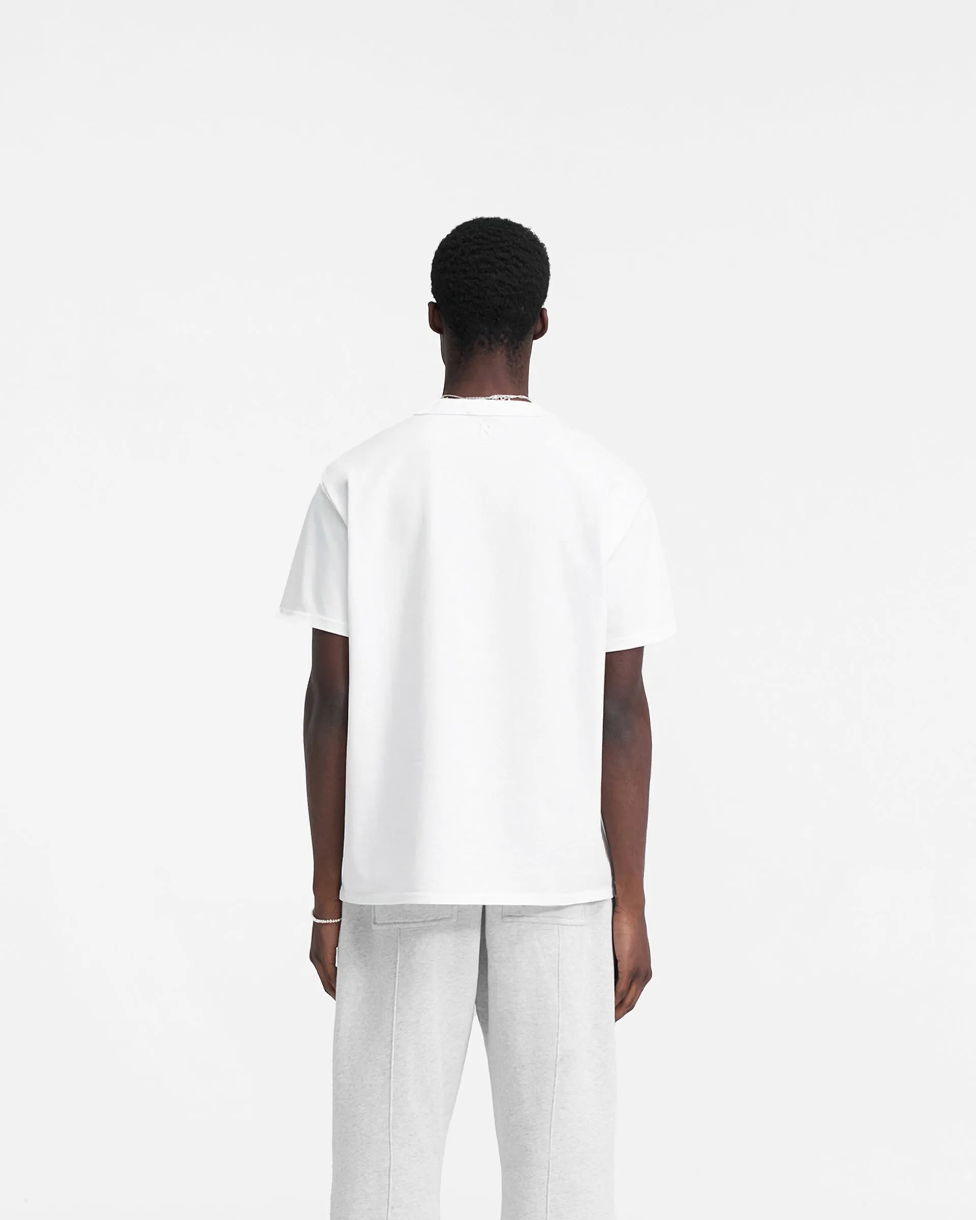 Heavyweight Initial T-Shirt - Flat White sold by Represent product image thumbnail 2