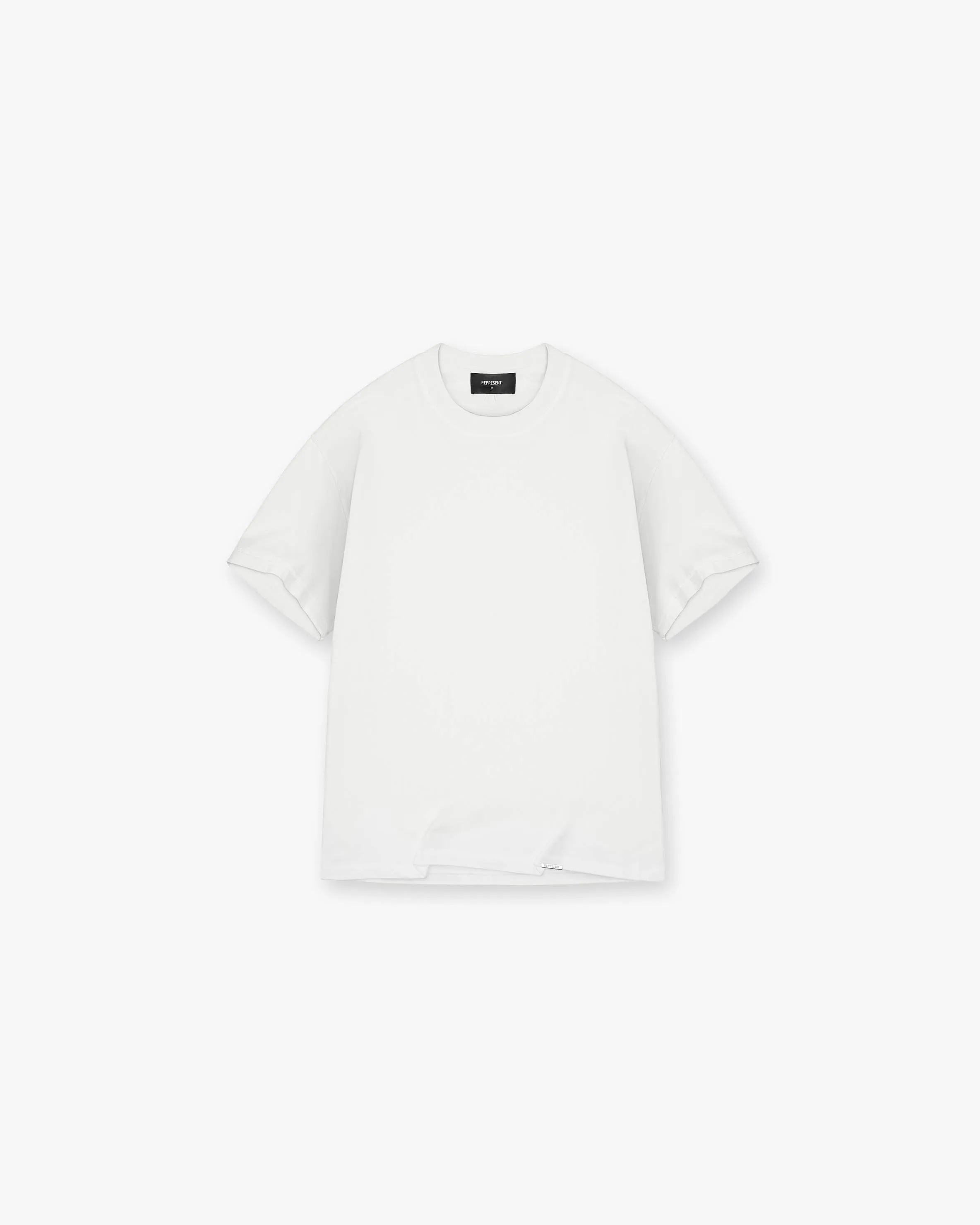 Heavyweight Initial T-Shirt - Flat White sold by Represent