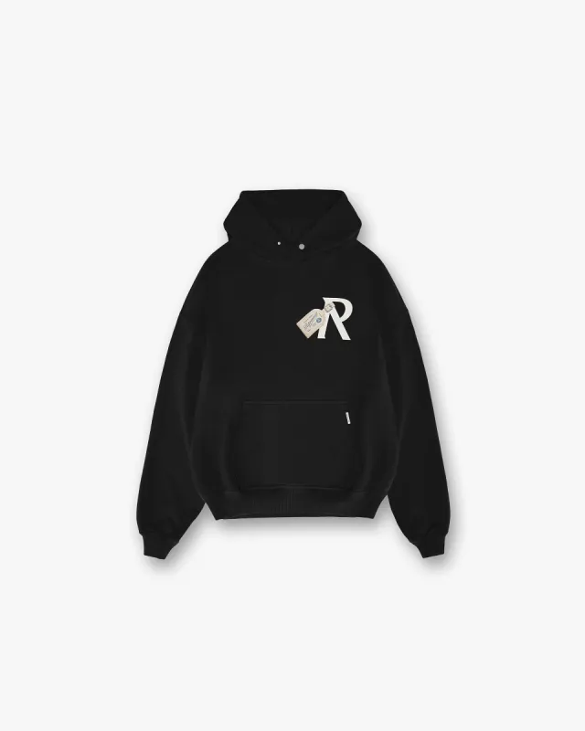 Luggage Tag Hoodie - Jet Black sold by Represent
