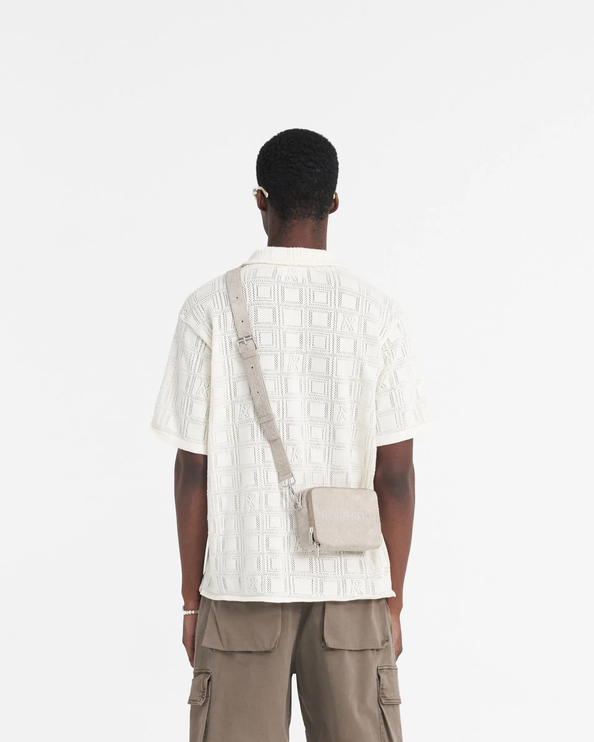 Lace Knit Shirt - Chalk sold by Represent product image thumbnail 4