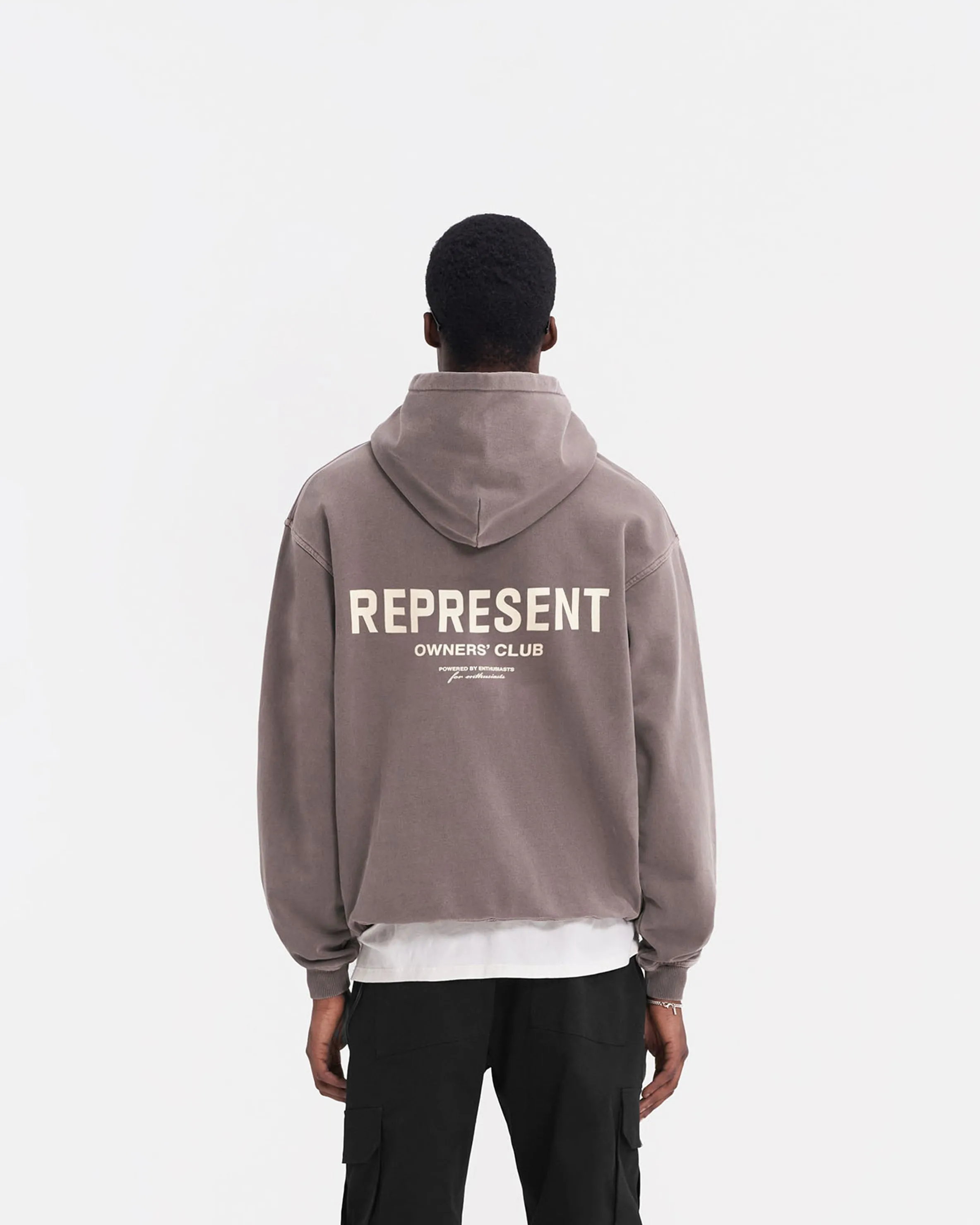 Represent Owners Club Hoodie - Fog sold by Represent product image thumbnail 5