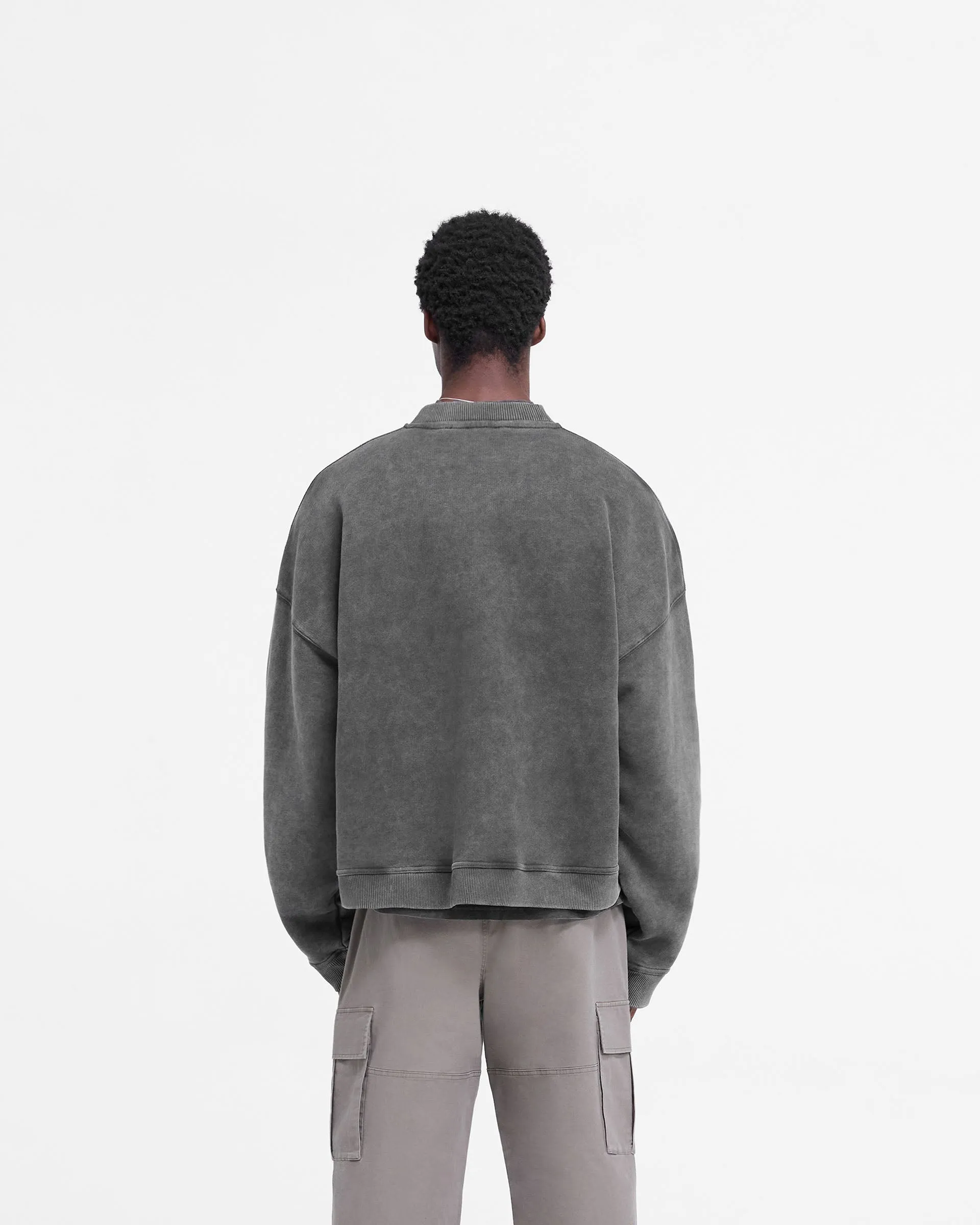 Rep Applique Sweater - Vintage Black sold by Represent product image thumbnail 4