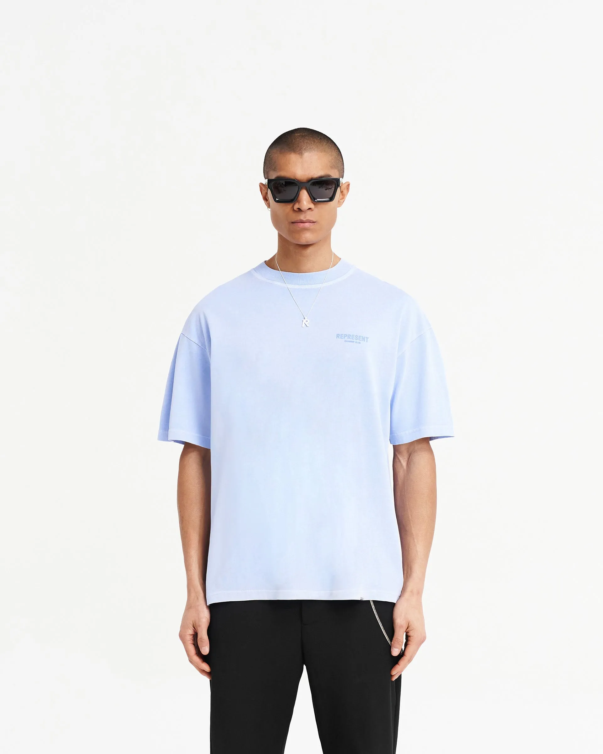 Represent Owners Club T-Shirt - Vista Blue sold by Represent product image thumbnail 3
