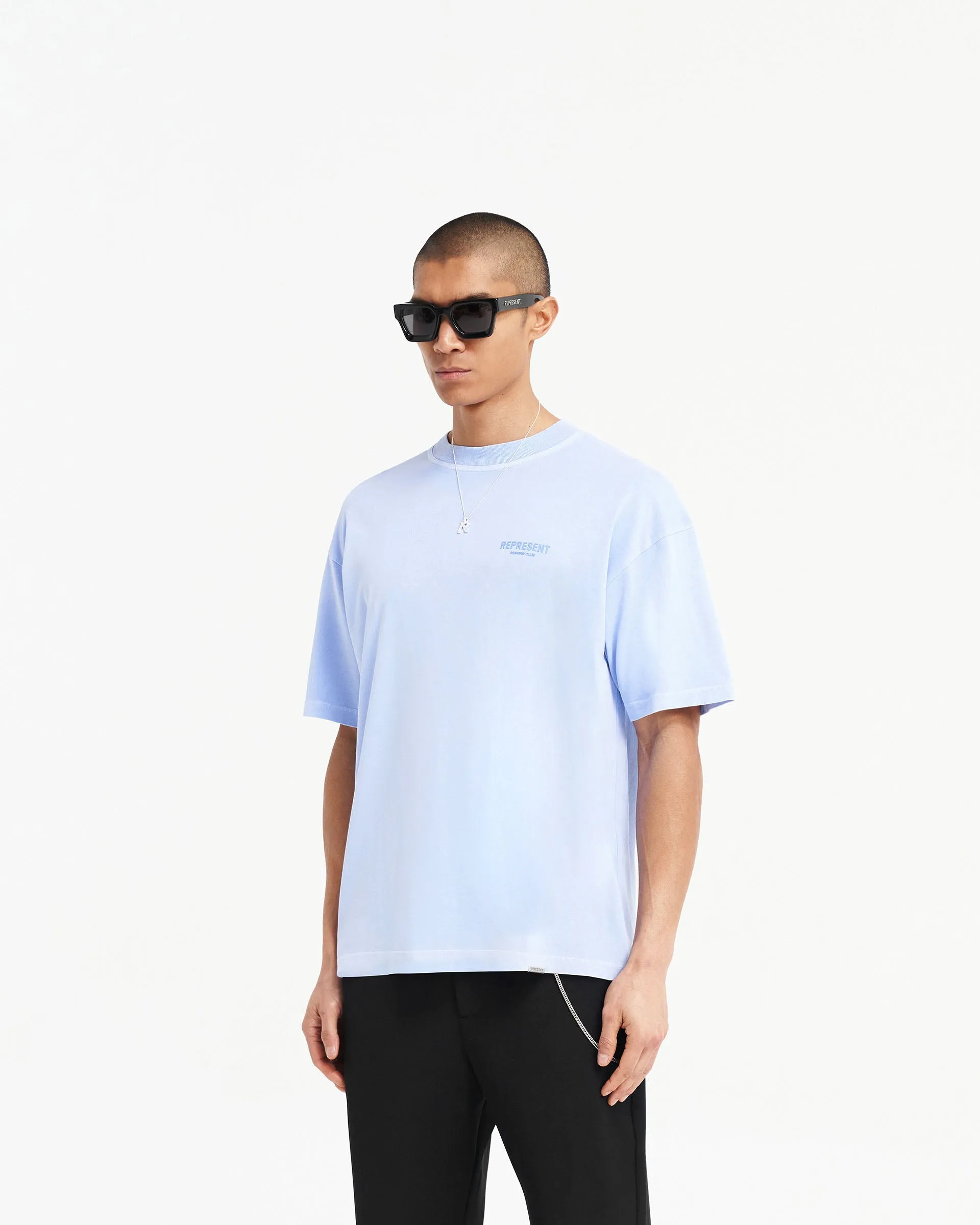 Represent Owners Club T-Shirt - Vista Blue sold by Represent product image thumbnail 4