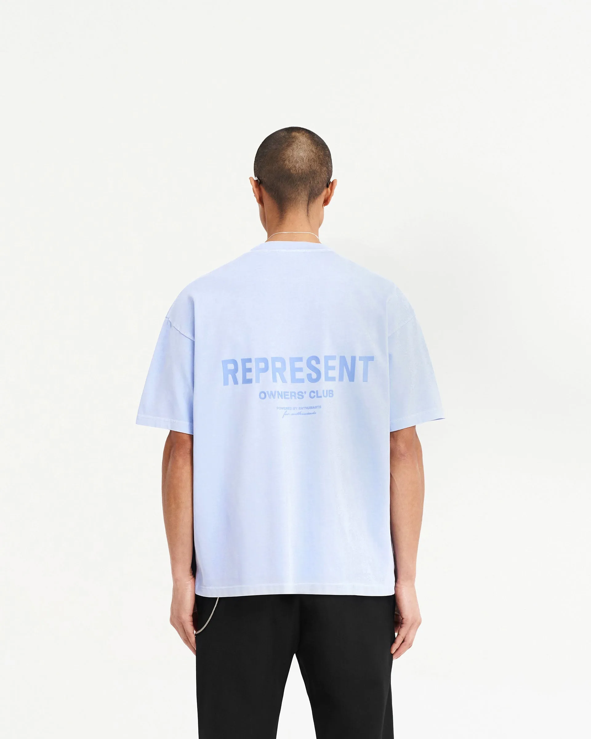 Represent Owners Club T-Shirt - Vista Blue sold by Represent product image thumbnail 5
