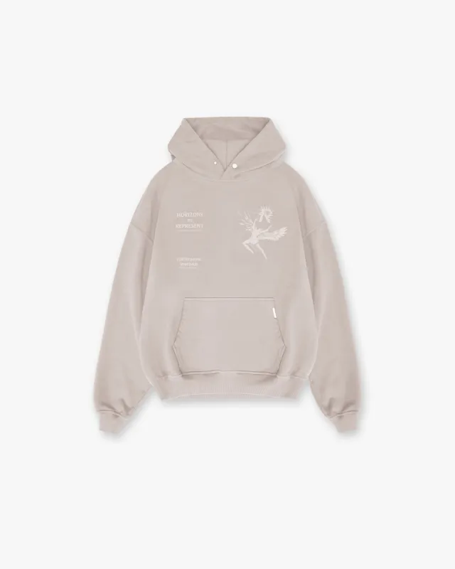 Icarus Hoodie - Taupe made by Represent