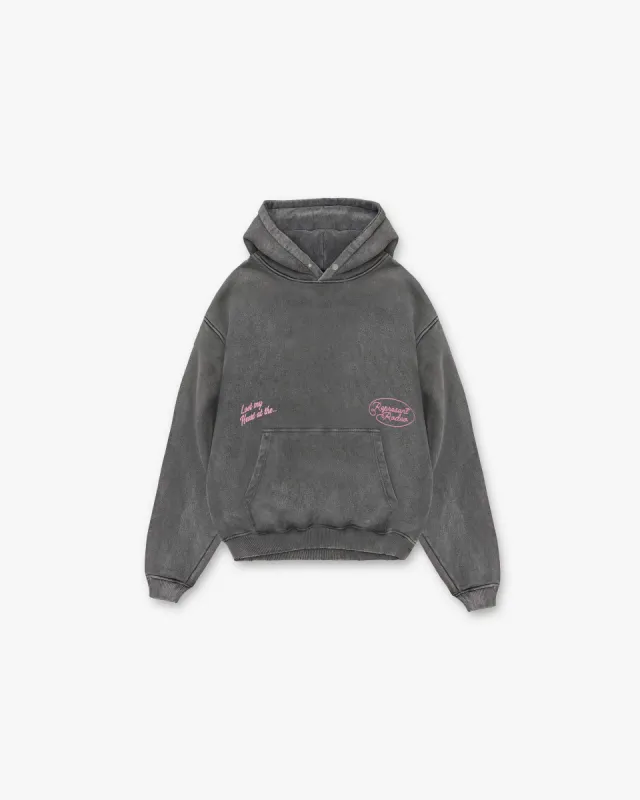 Chain Stitch Rodeo Hoodie - Vintage Grey sold by Represent