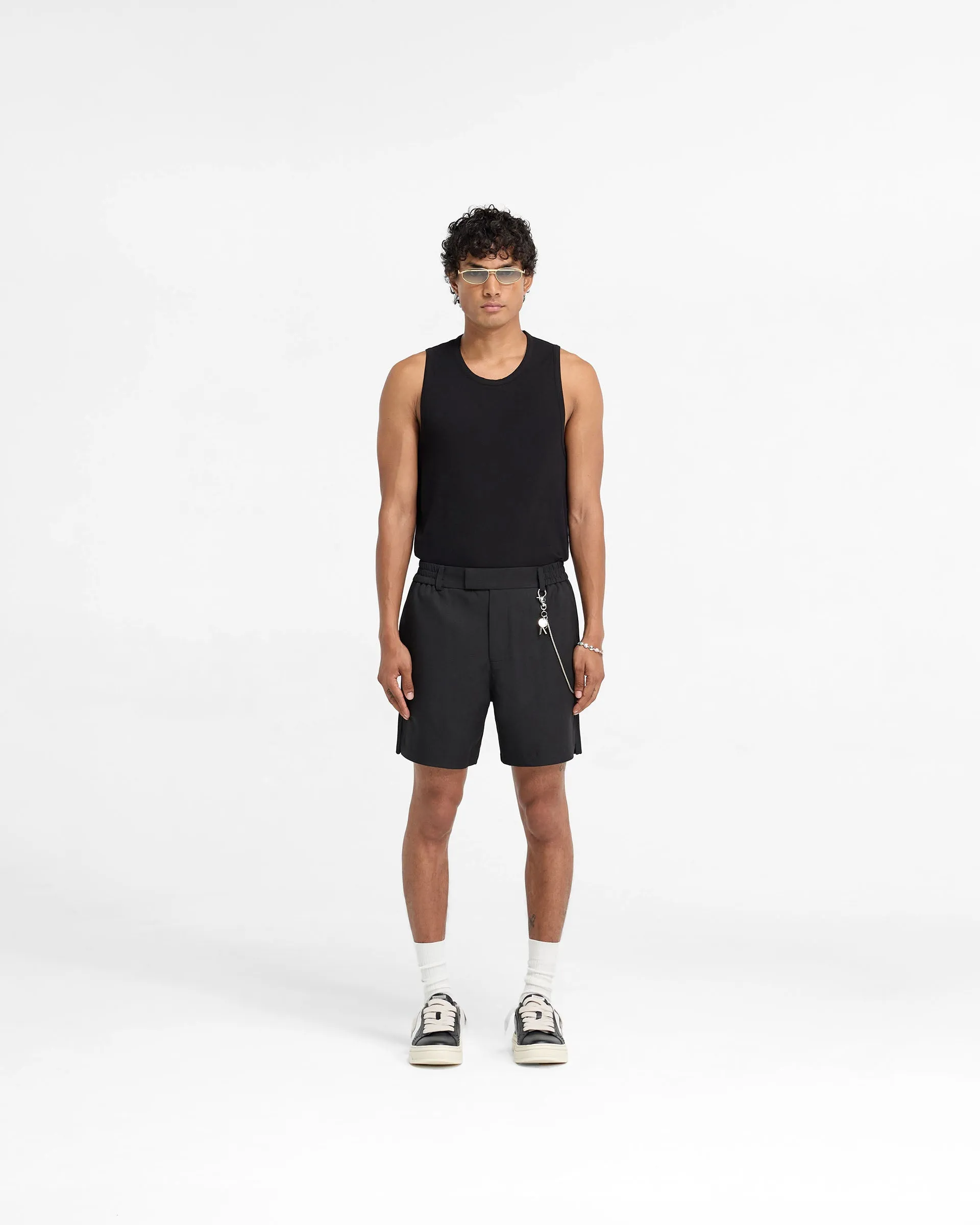 Logo Yacht Short - Black sold by Represent product image thumbnail 5