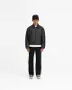Faux Leather Bomber - Jet Black sold by Represent