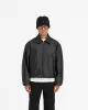 Faux Leather Bomber - Jet Black sold by Represent