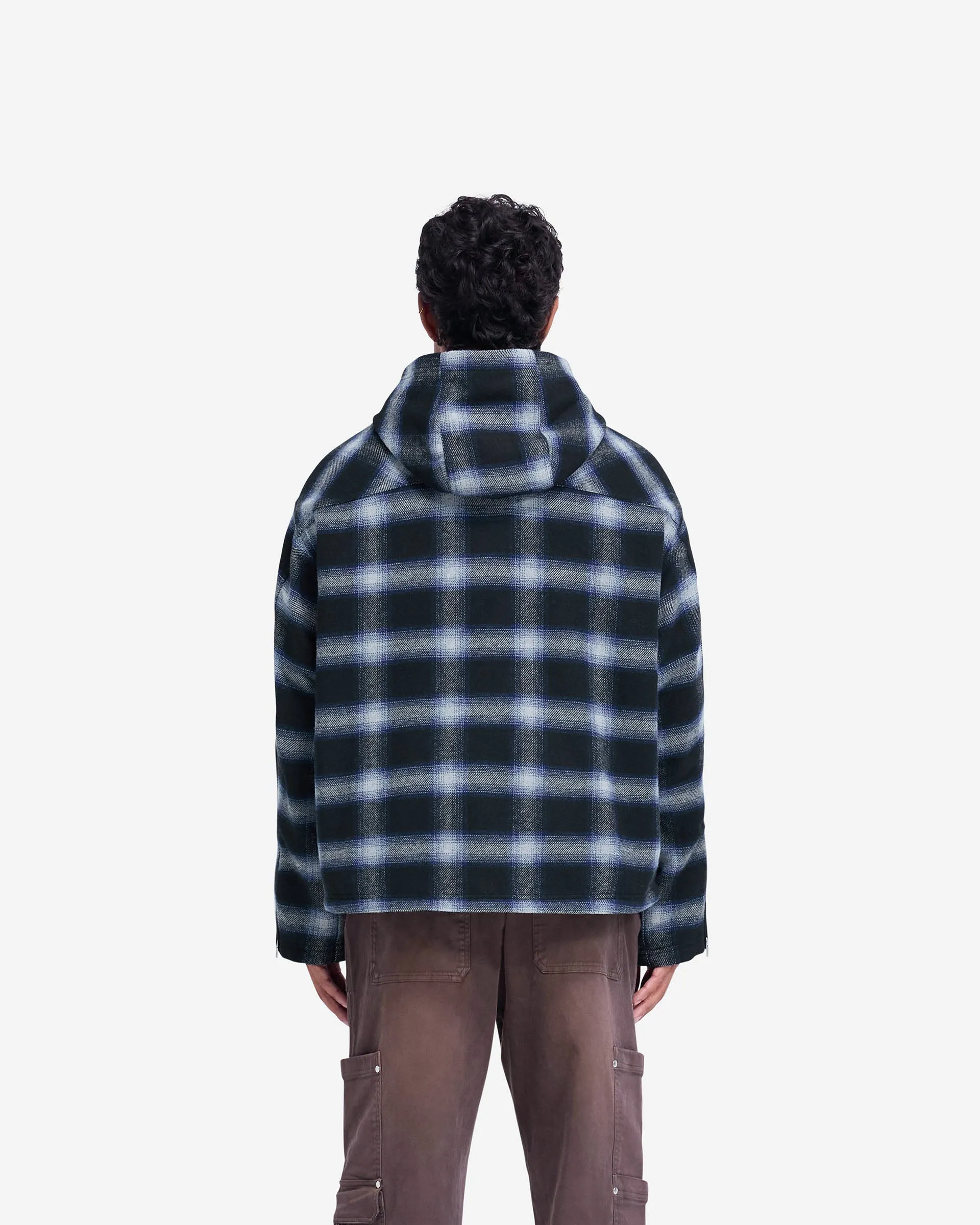 Hooded Overshirt - Midnight Navy sold by Represent product image thumbnail 4