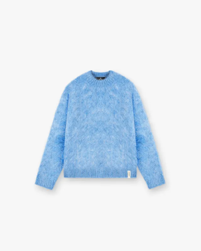 Cable Knit Sweater - Electric Blue sold by Represent