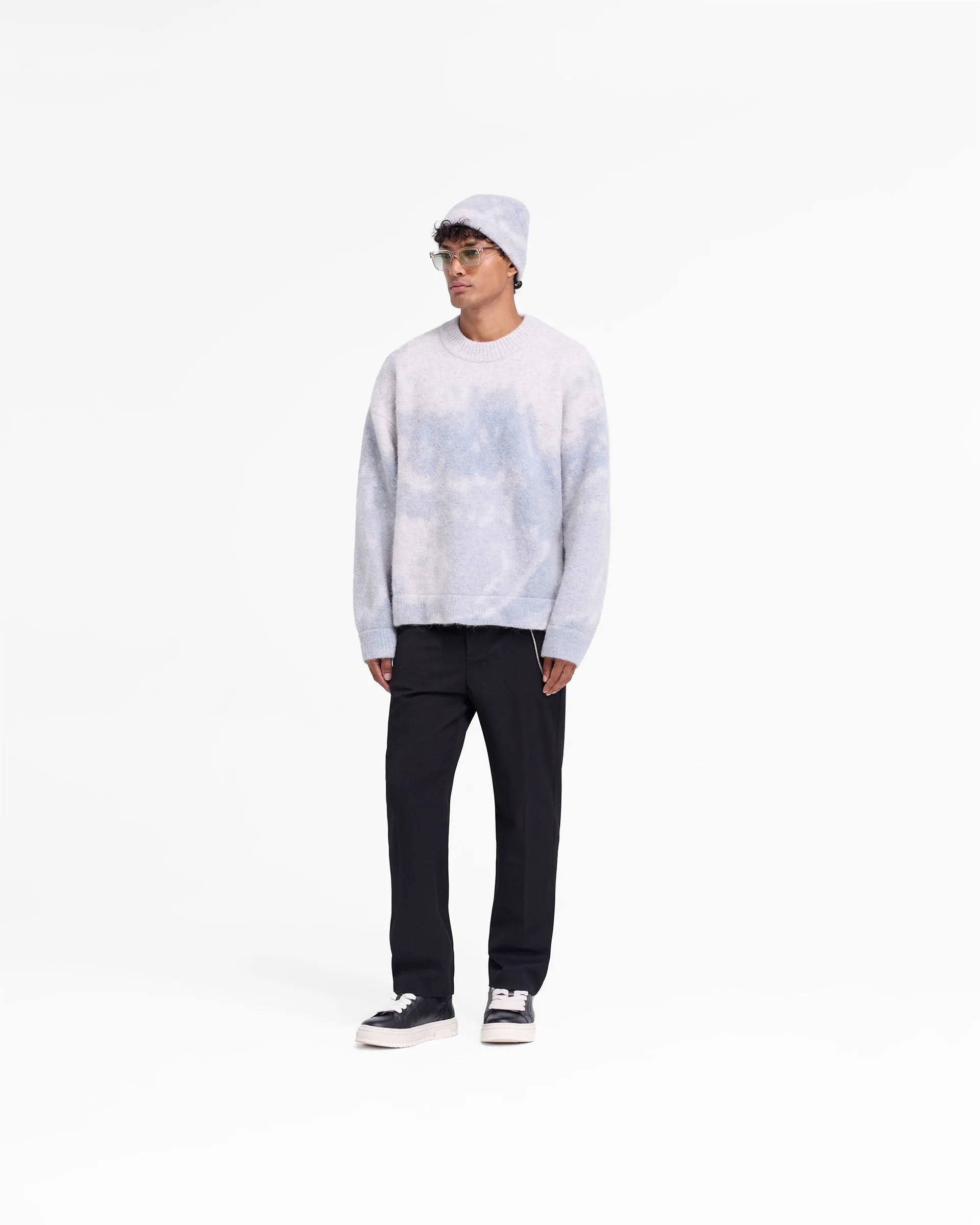 Abstract Knit Sweater - Rock sold by Represent product image thumbnail 4