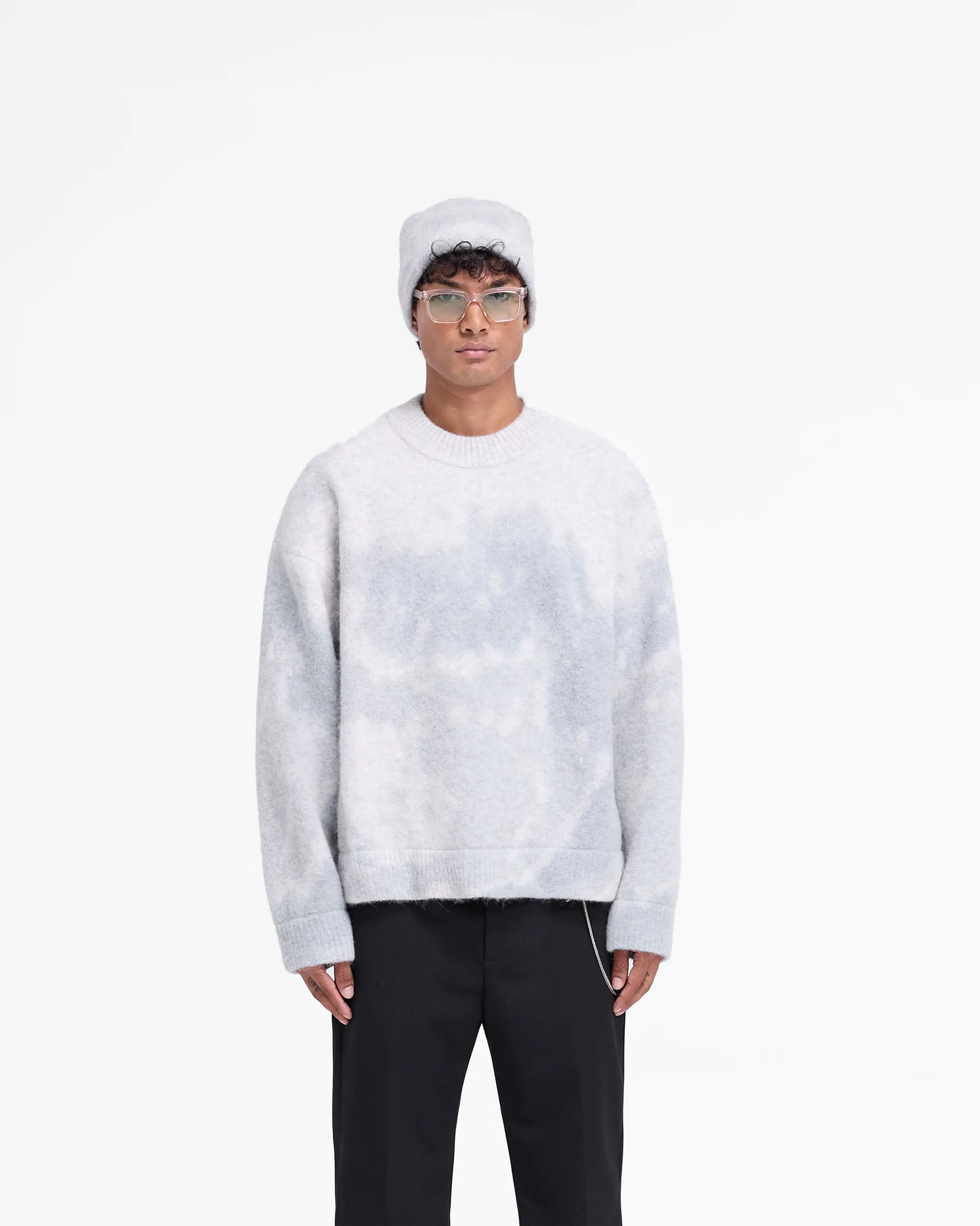Abstract Knit Sweater - Rock sold by Represent product image thumbnail 3