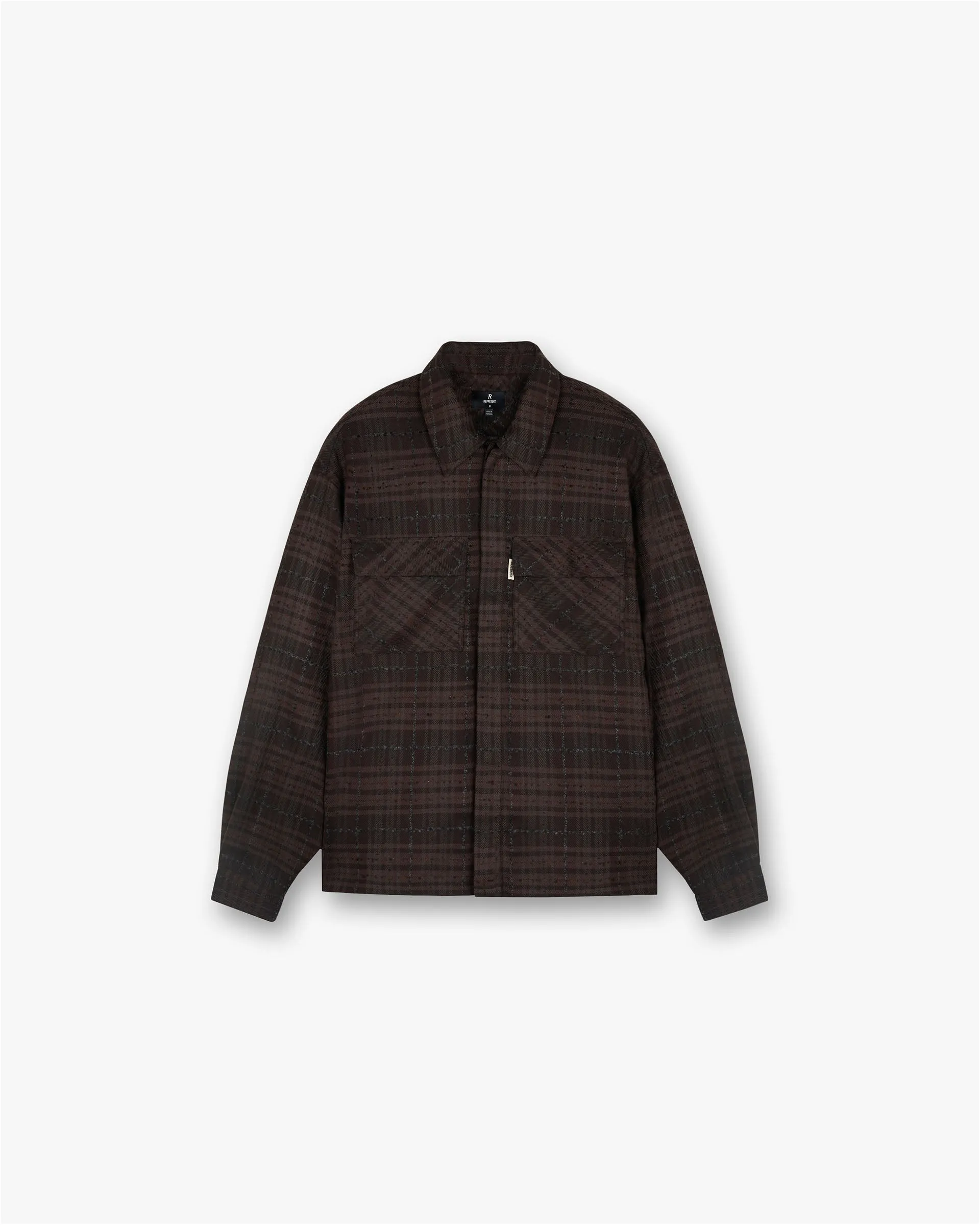 Rep Flannel Shirt - Coffee sold by Represent