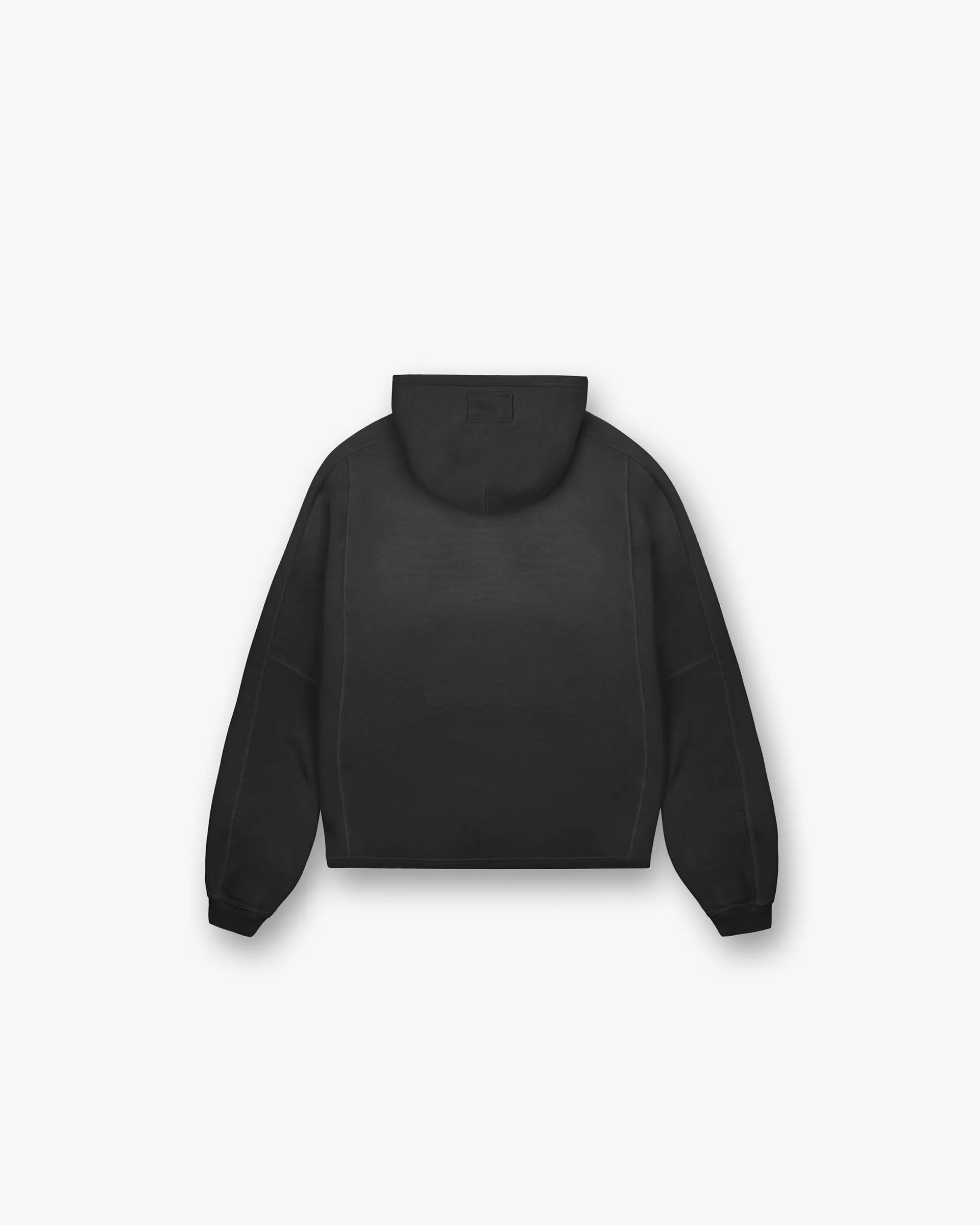 Stepped Hem Hoodie - Stained Black sold by Represent product image thumbnail 2