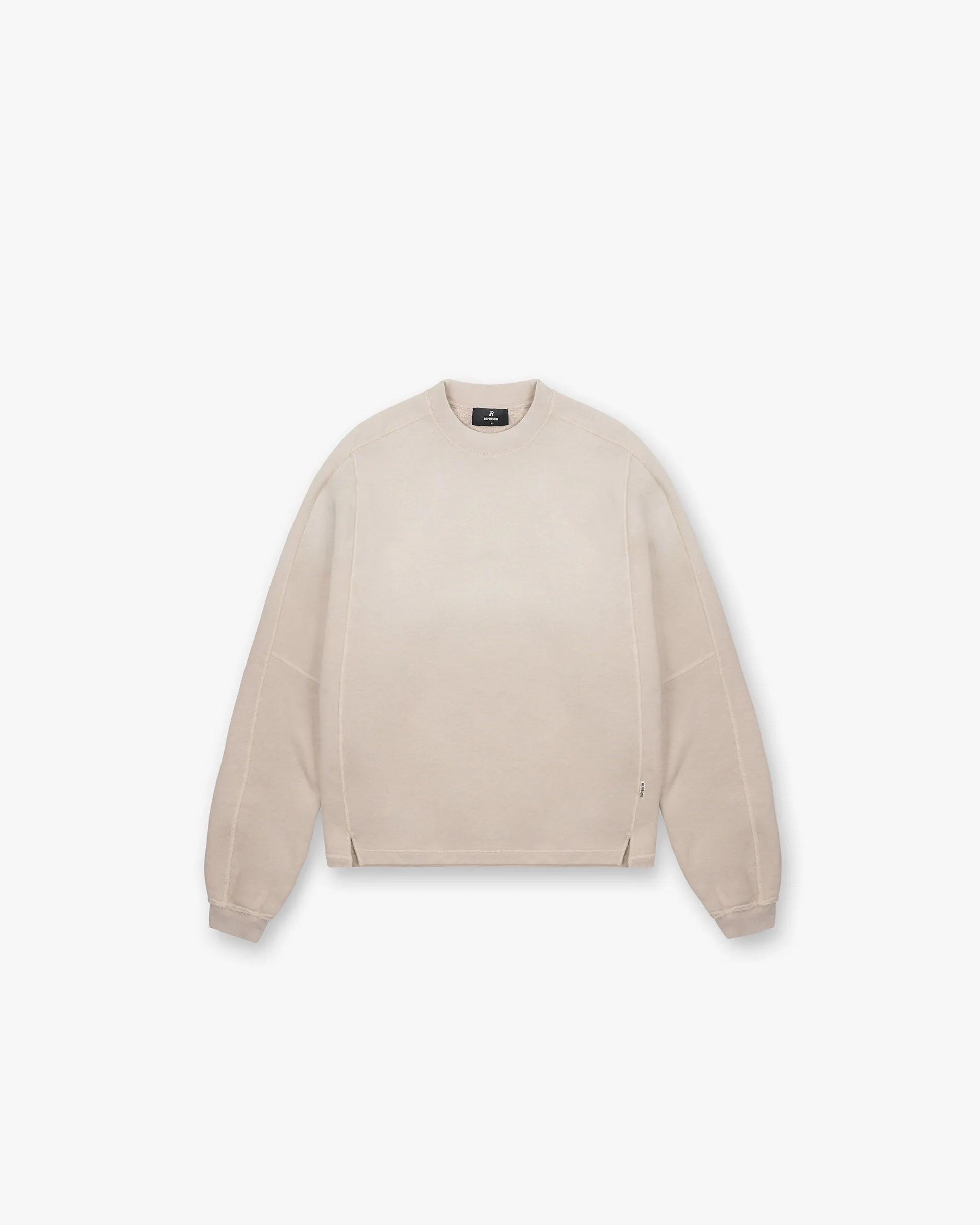 Stepped Hem Sweatshirt - Oat sold by Represent
