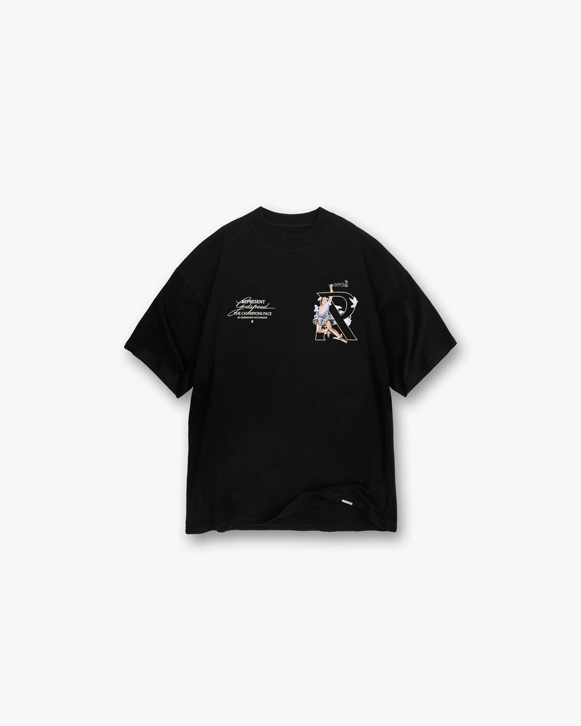 Hermes T-Shirt - Jet Black sold by Represent