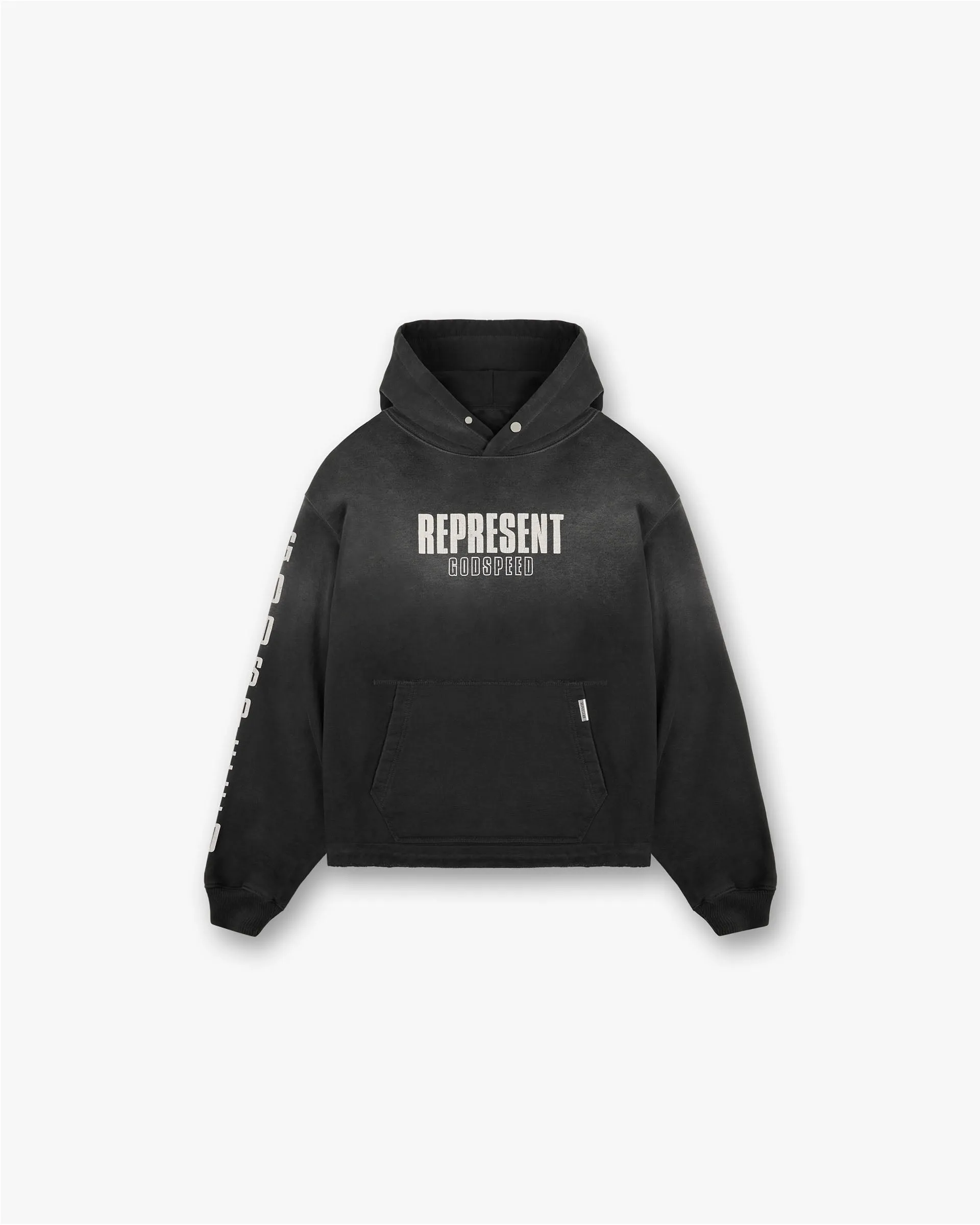 Godspeed Hoodie - Aged Black sold by Represent