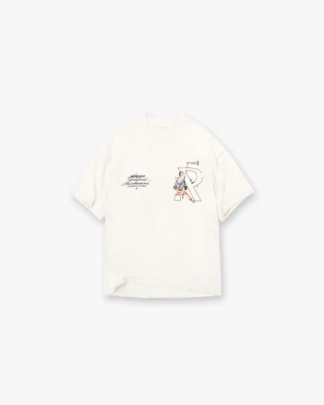 Hermes T-Shirt - Flat White sold by Represent