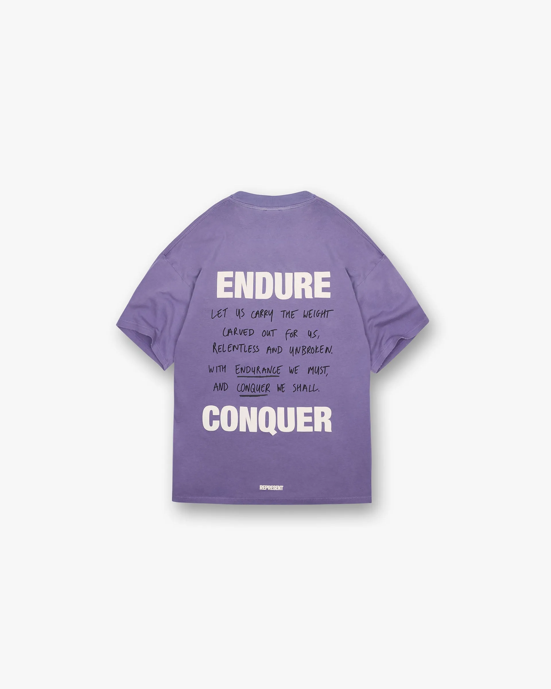 Atlas T-Shirt - Purple sold by Represent product image thumbnail 2
