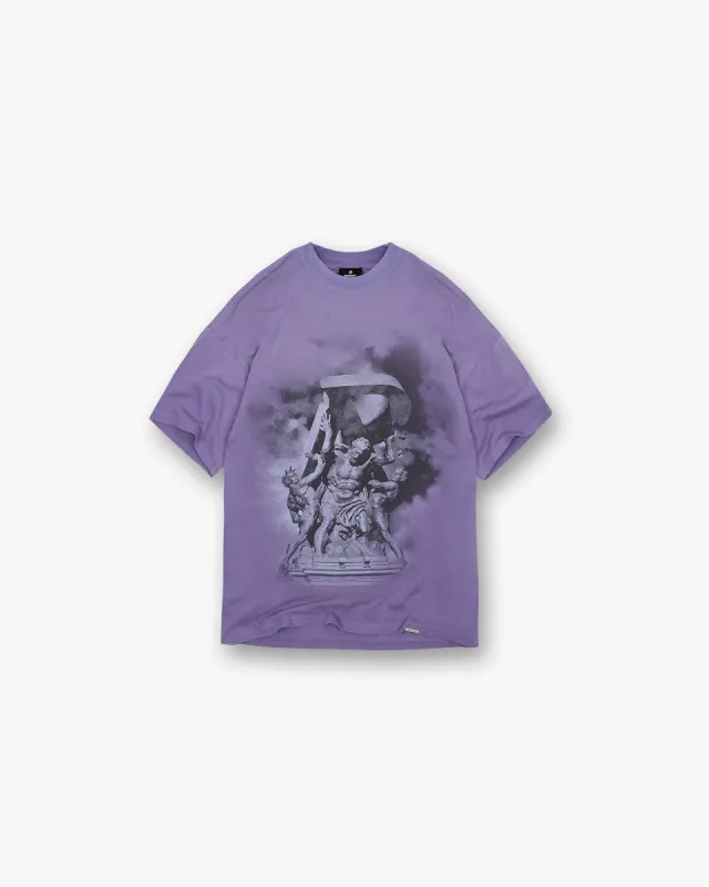 Atlas T-Shirt - Purple sold by Represent