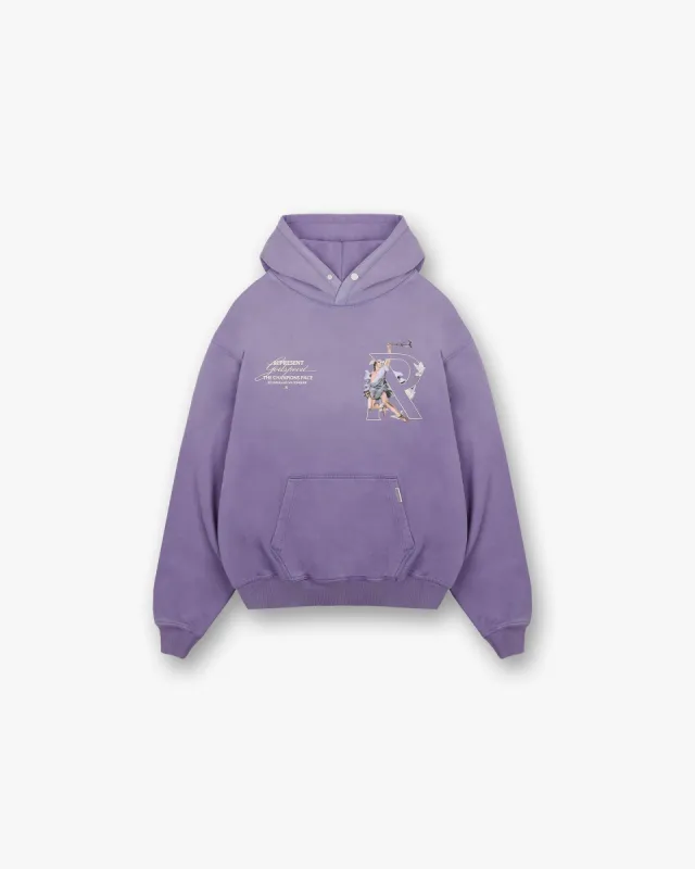 Hermes Hoodie - Purple sold by Represent