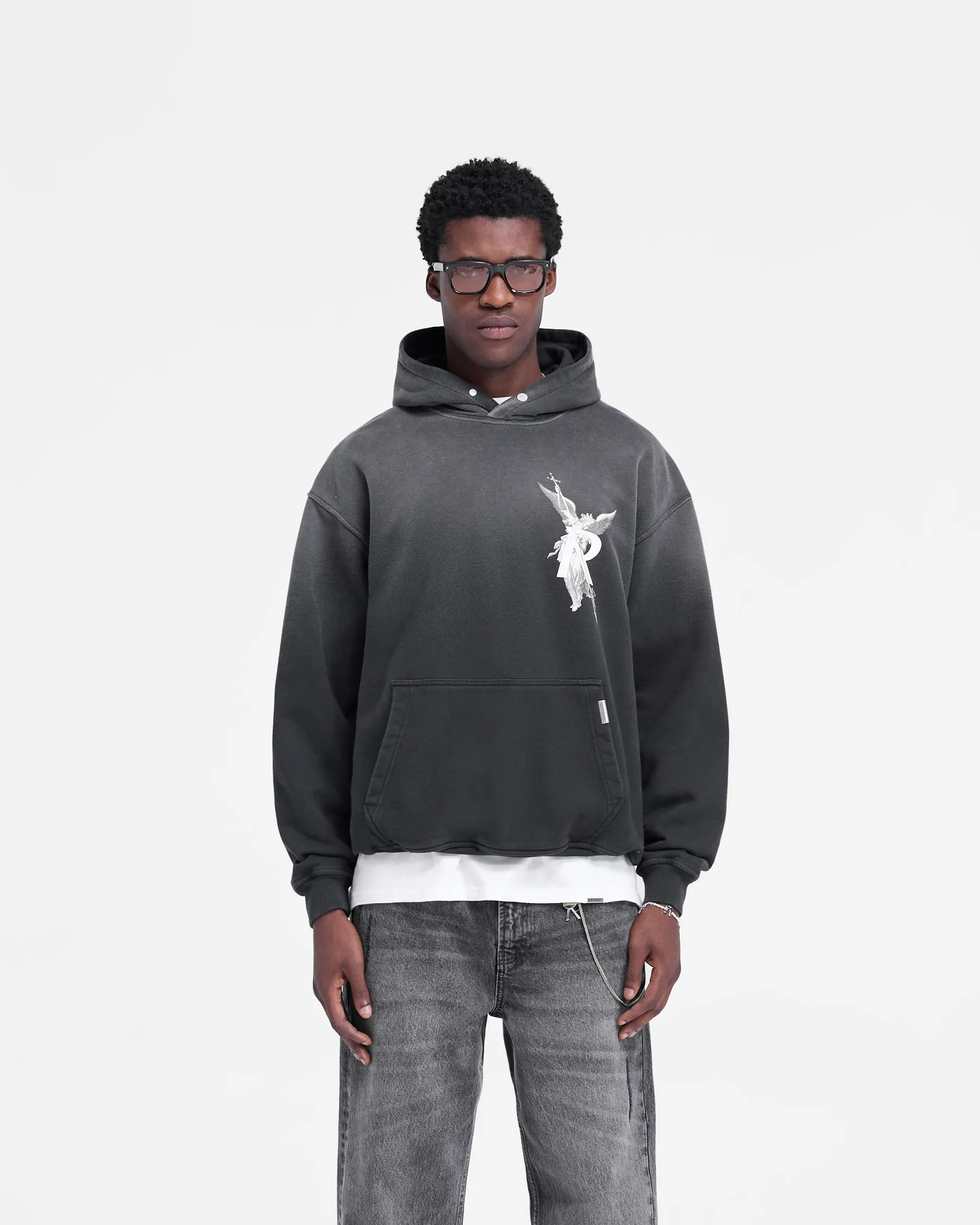 Archangel Hoodie - Stained Black sold by Represent product image thumbnail 3