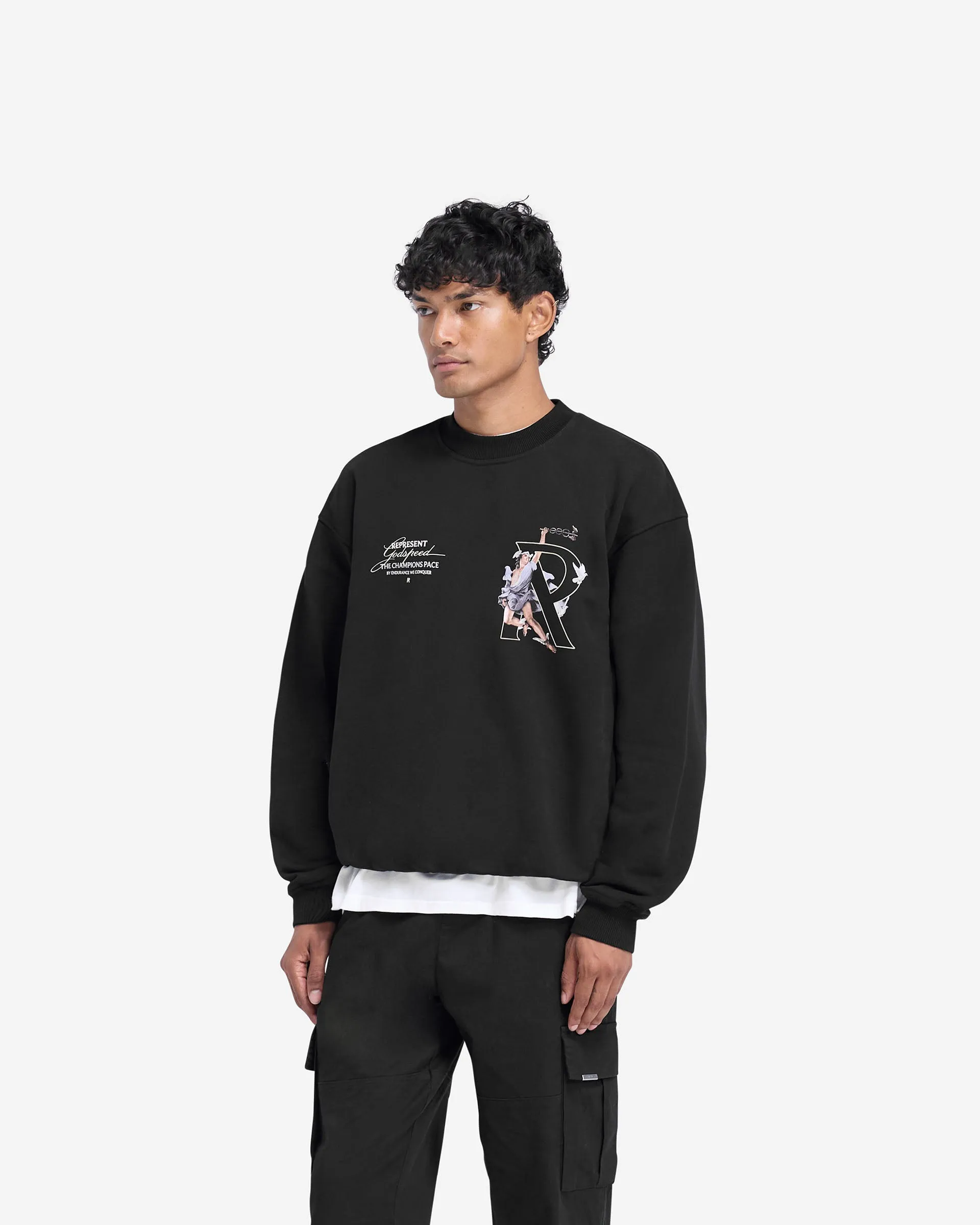 Hermes Sweater - Jet Black sold by Represent product image thumbnail 4