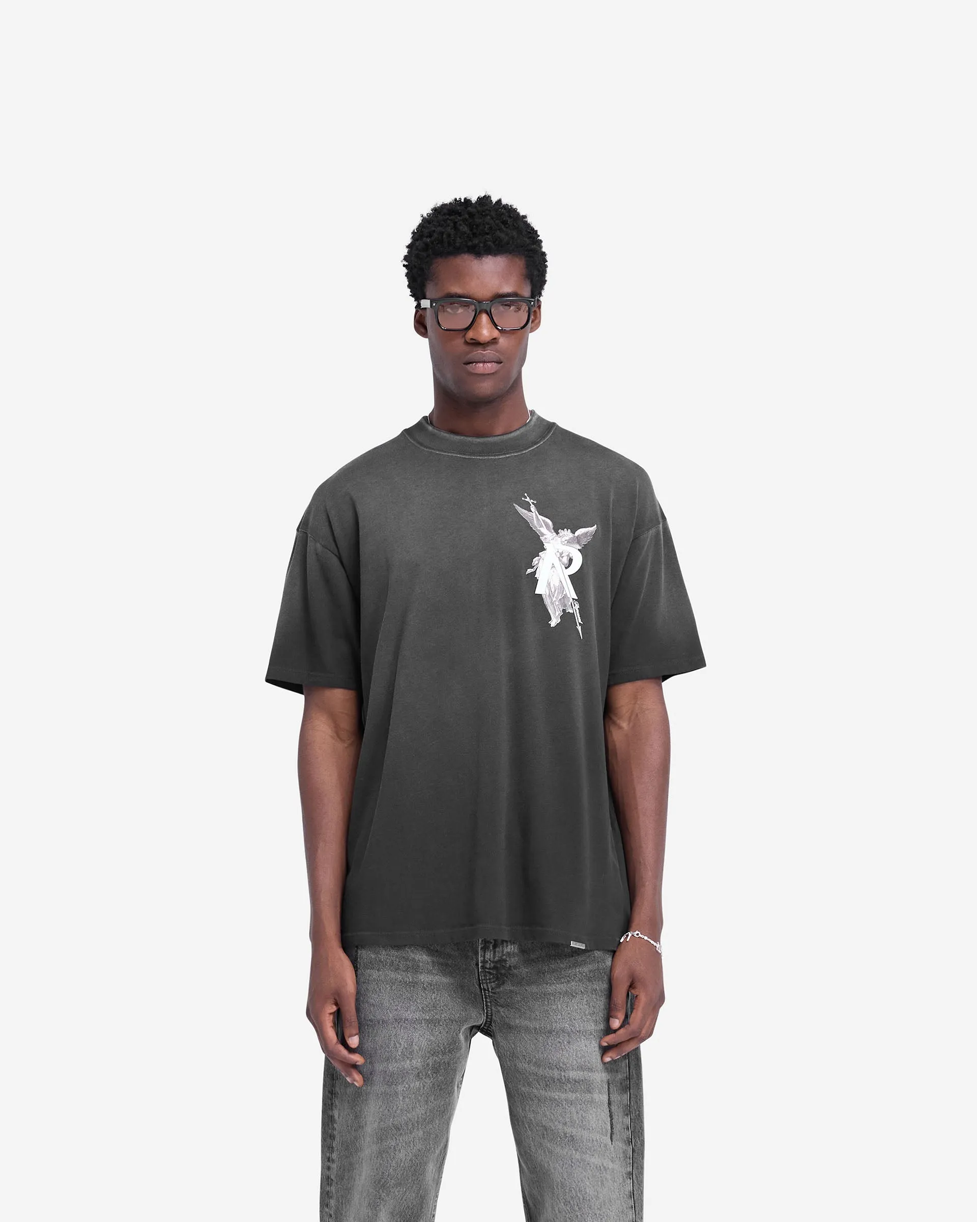 Archangel T-Shirt - Stained Black sold by Represent product image thumbnail 3