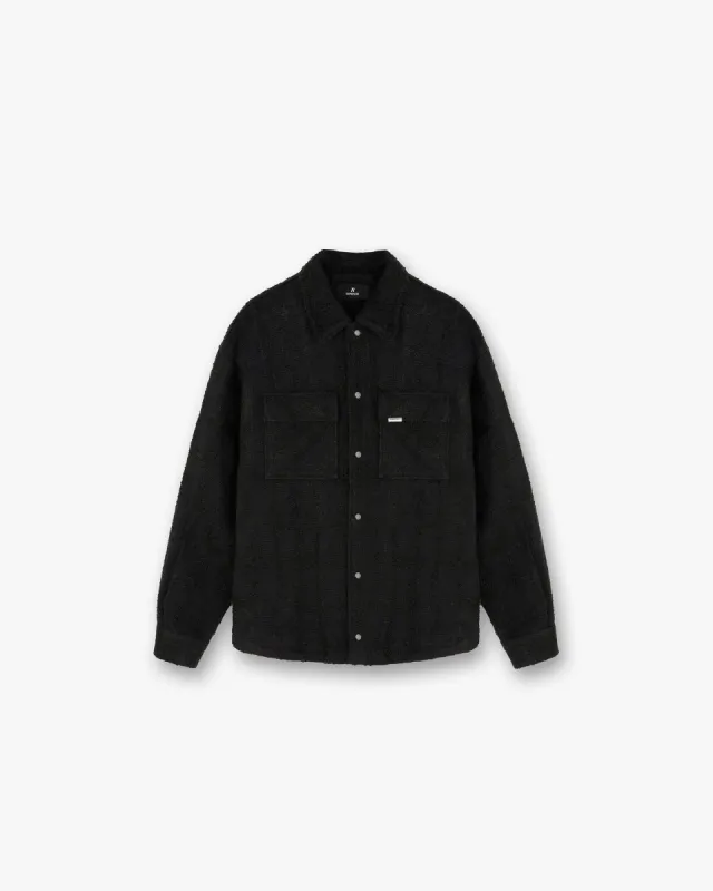Wadded Overshirt - Black sold by Represent