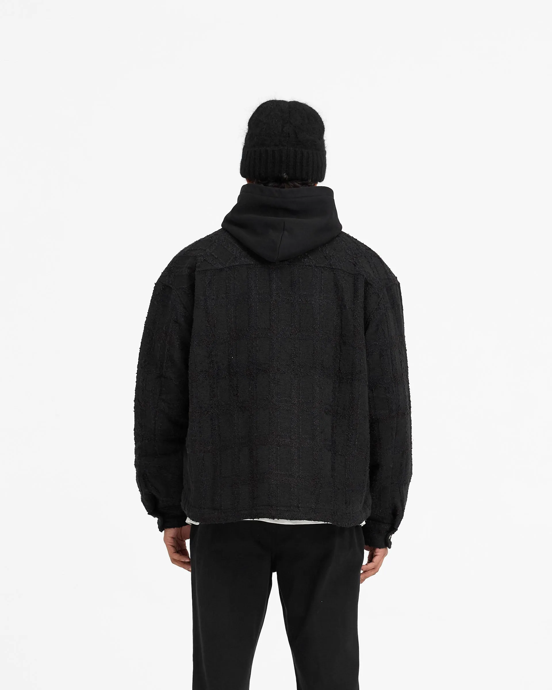 Wadded Overshirt - Black sold by Represent product image thumbnail 4