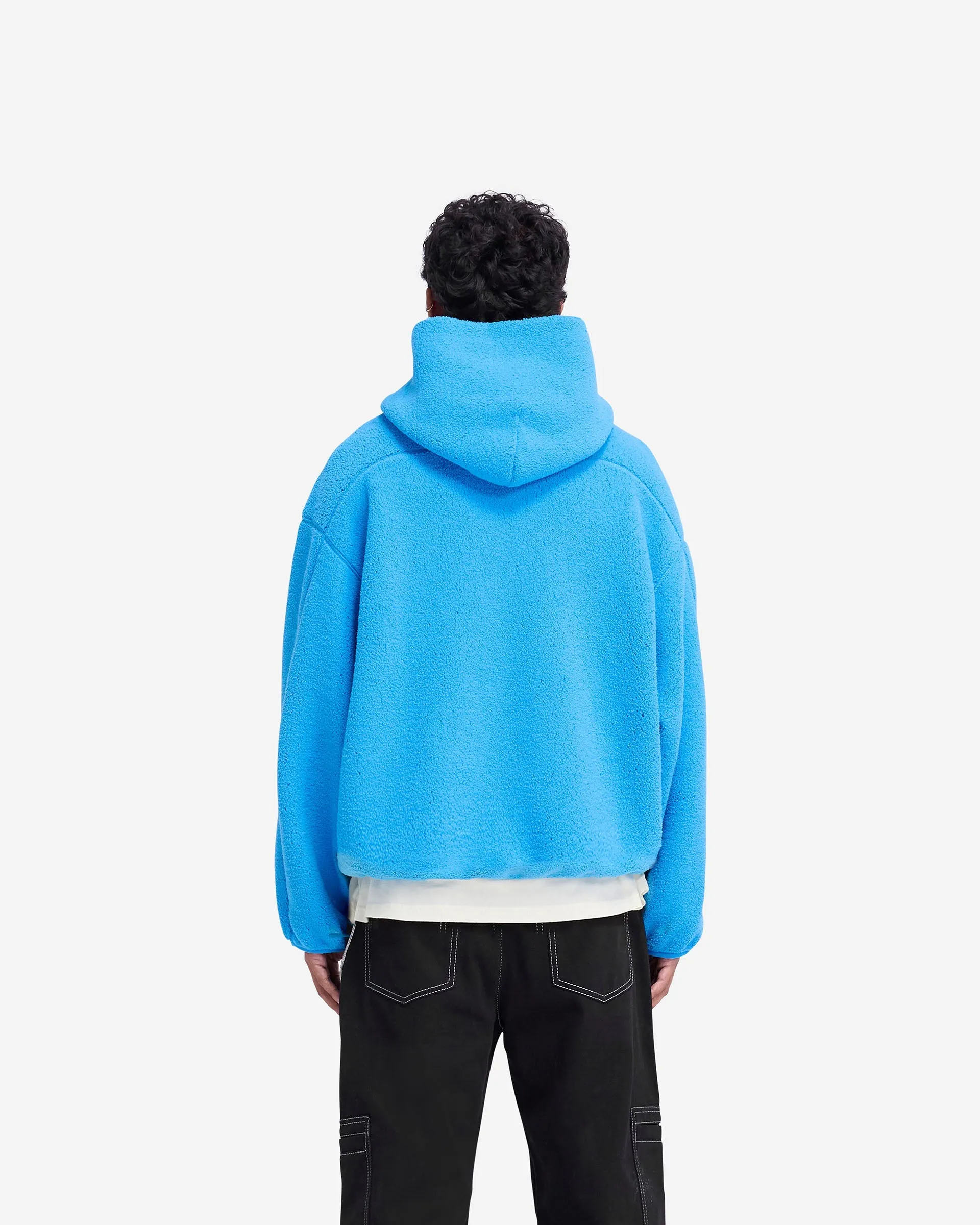 Fleece Oversized Hoodie - Electric Blue sold by Represent product image thumbnail 4