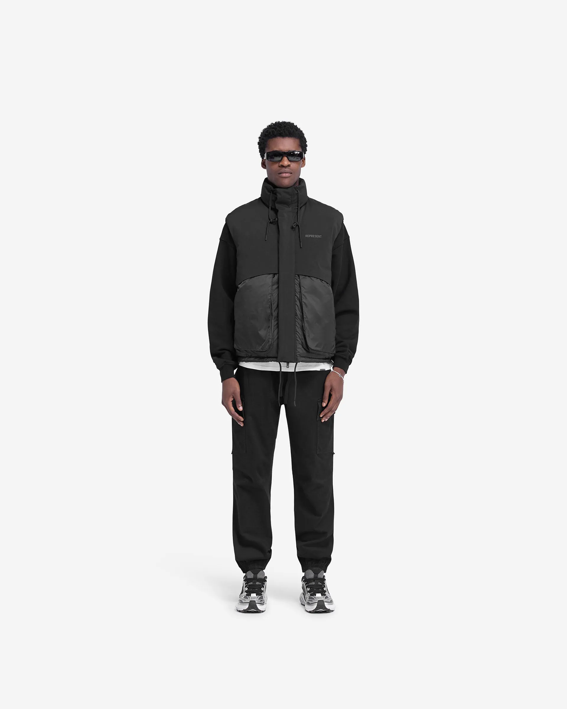 Cuffed Cargo Pant - Black sold by Represent product image thumbnail 5