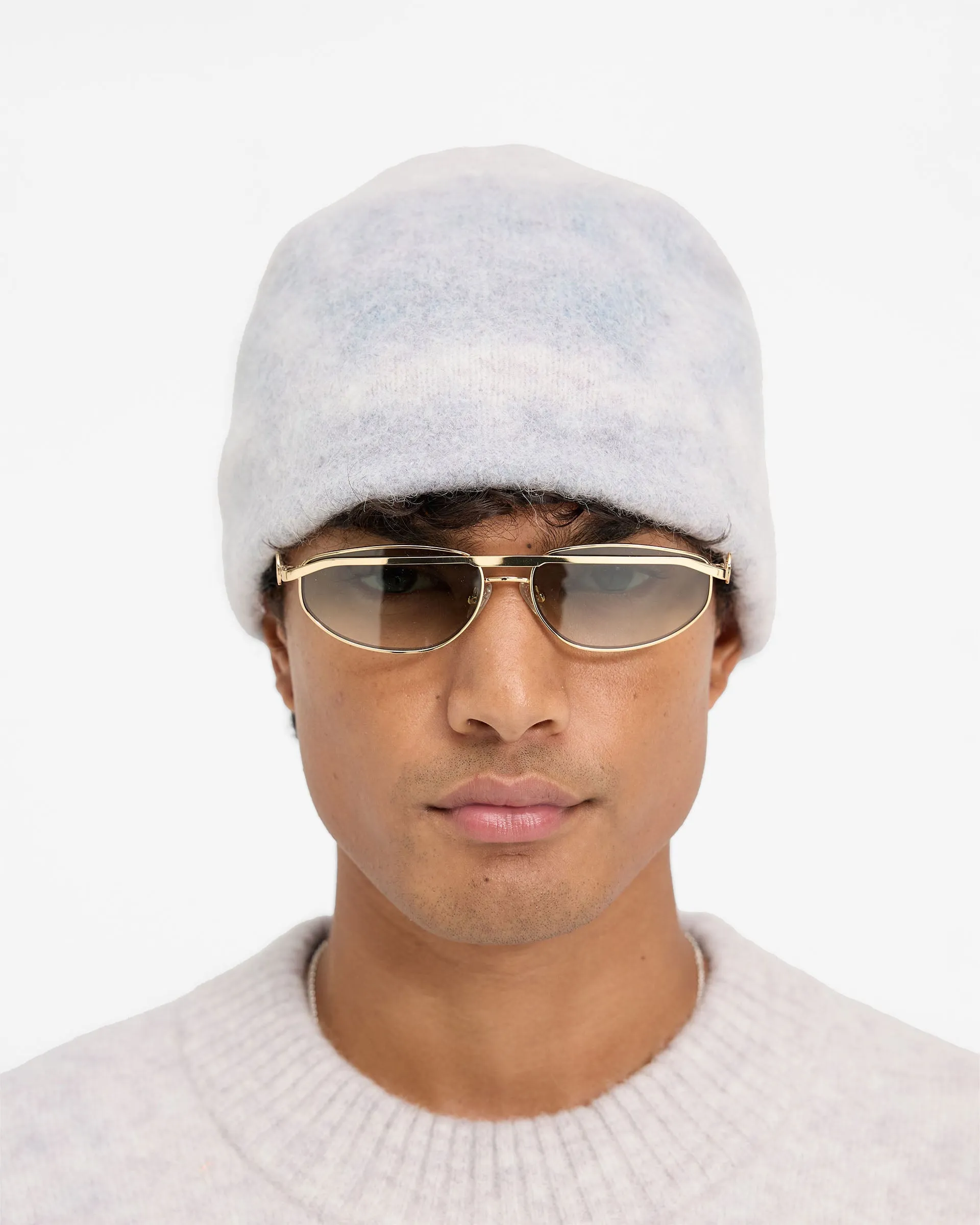 Abstract Knit Beanie - Rock sold by Represent product image thumbnail 2