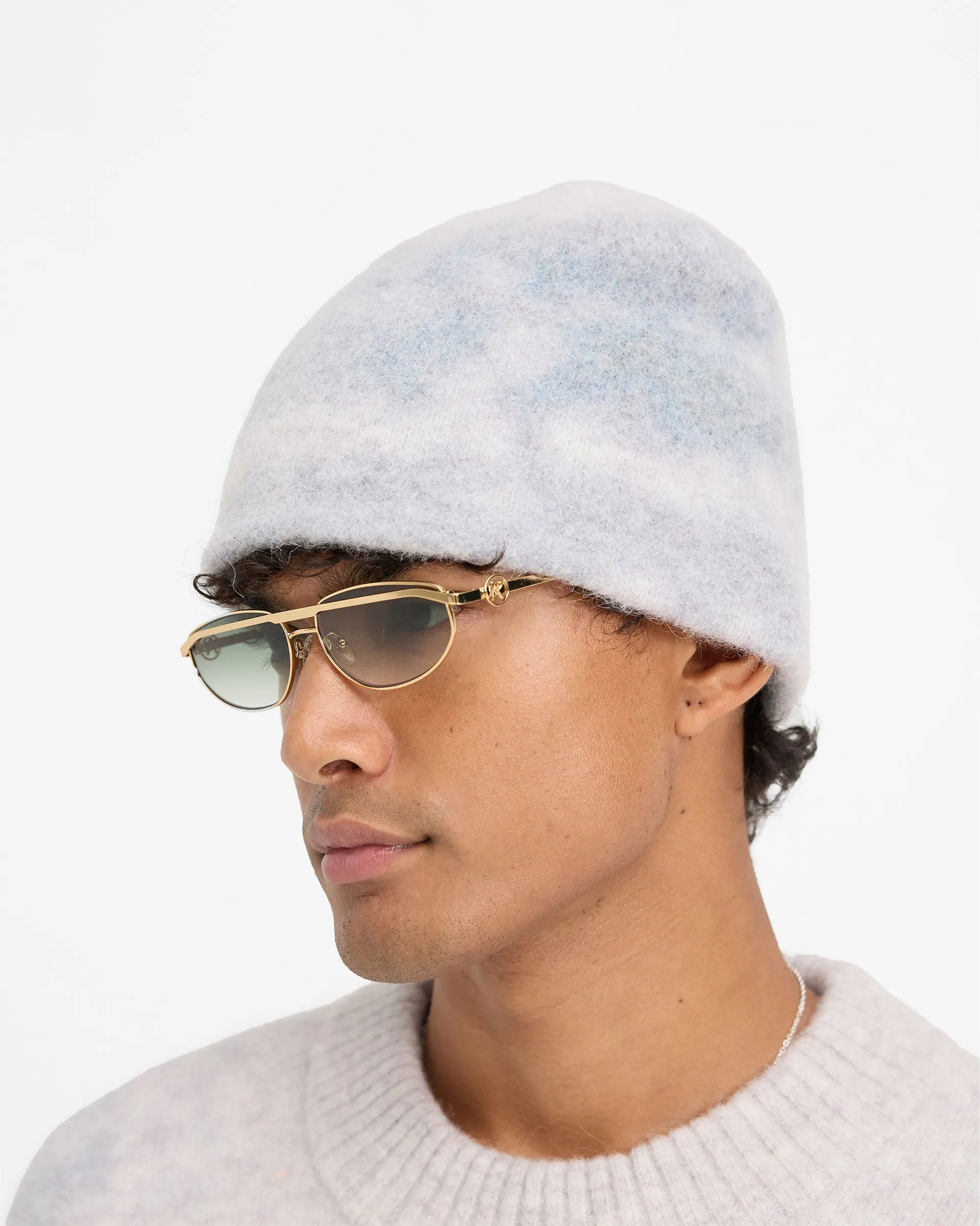 Abstract Knit Beanie - Rock sold by Represent product image thumbnail 3