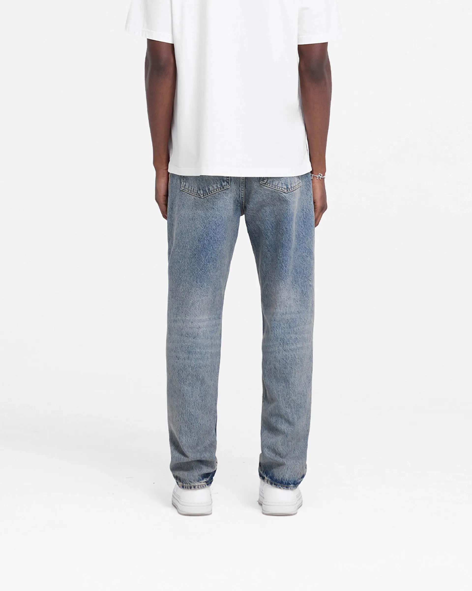 R2 Straight Leg Denim - Mid Blue sold by Represent product image thumbnail 4