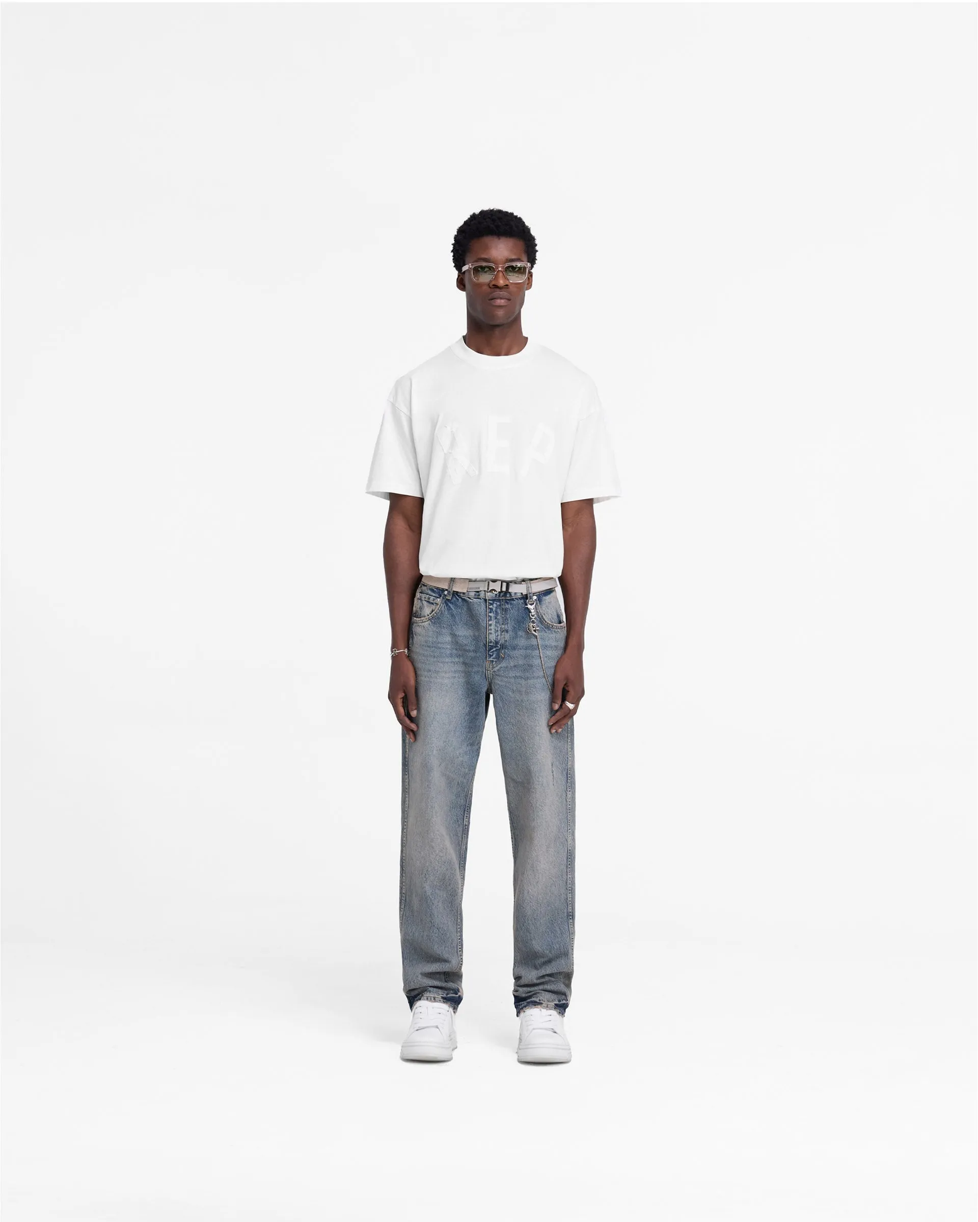 R2 Straight Leg Denim - Mid Blue sold by Represent product image thumbnail 5