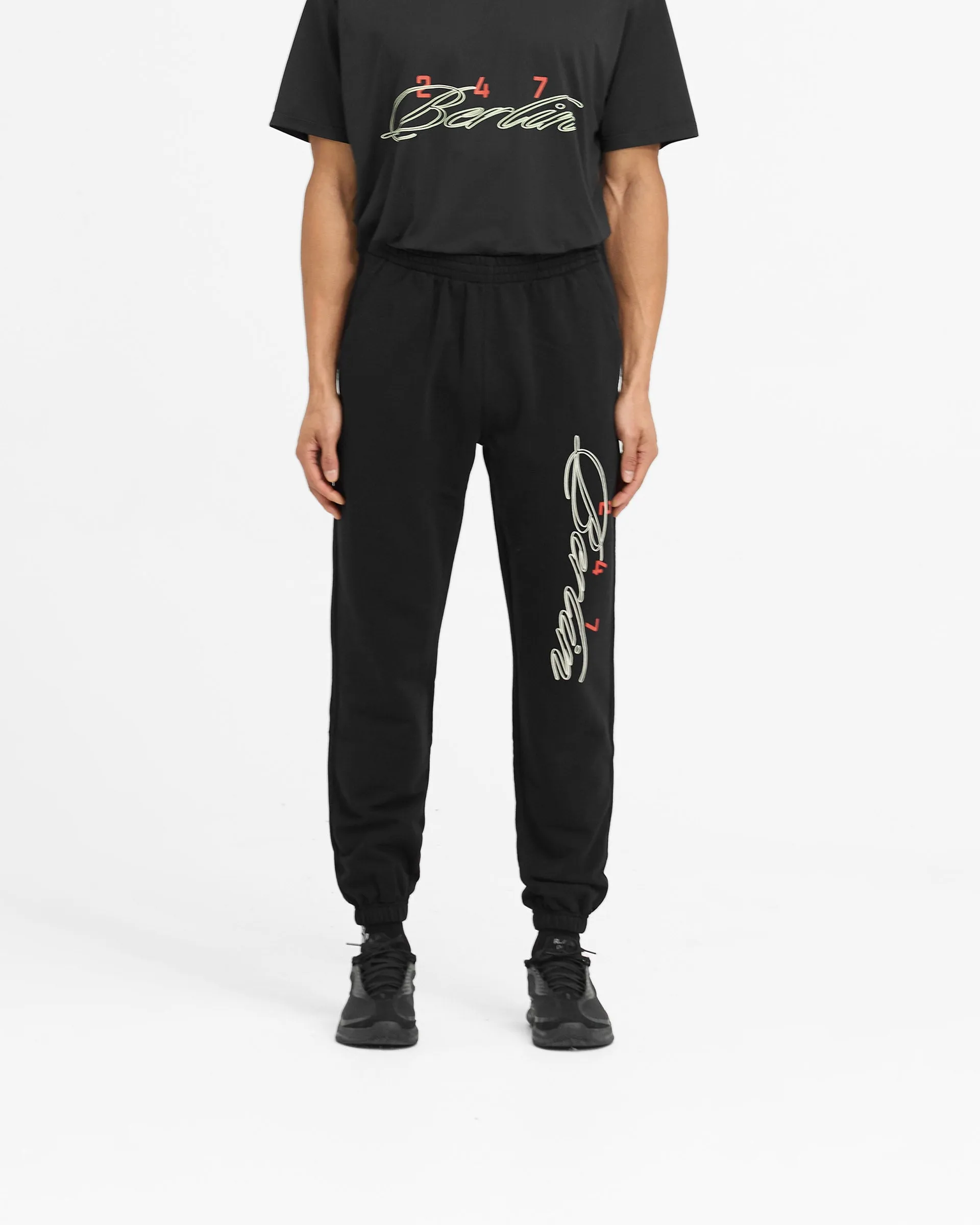247 Berlin Sweatpant - Black sold by Represent product image thumbnail 3